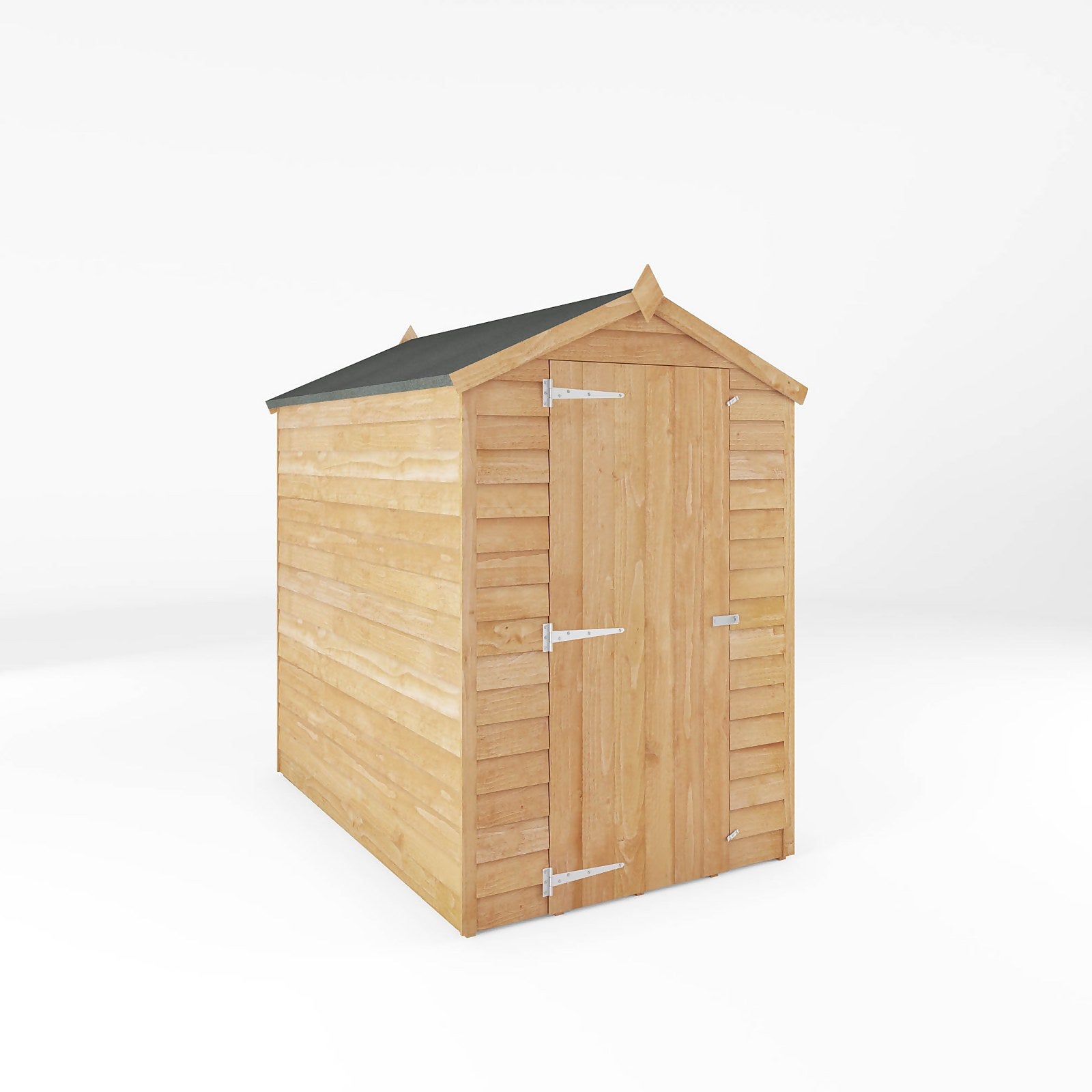 Mercia 6 x 4ft Overlap Apex Windowless Shed - Installation Included thumbnail