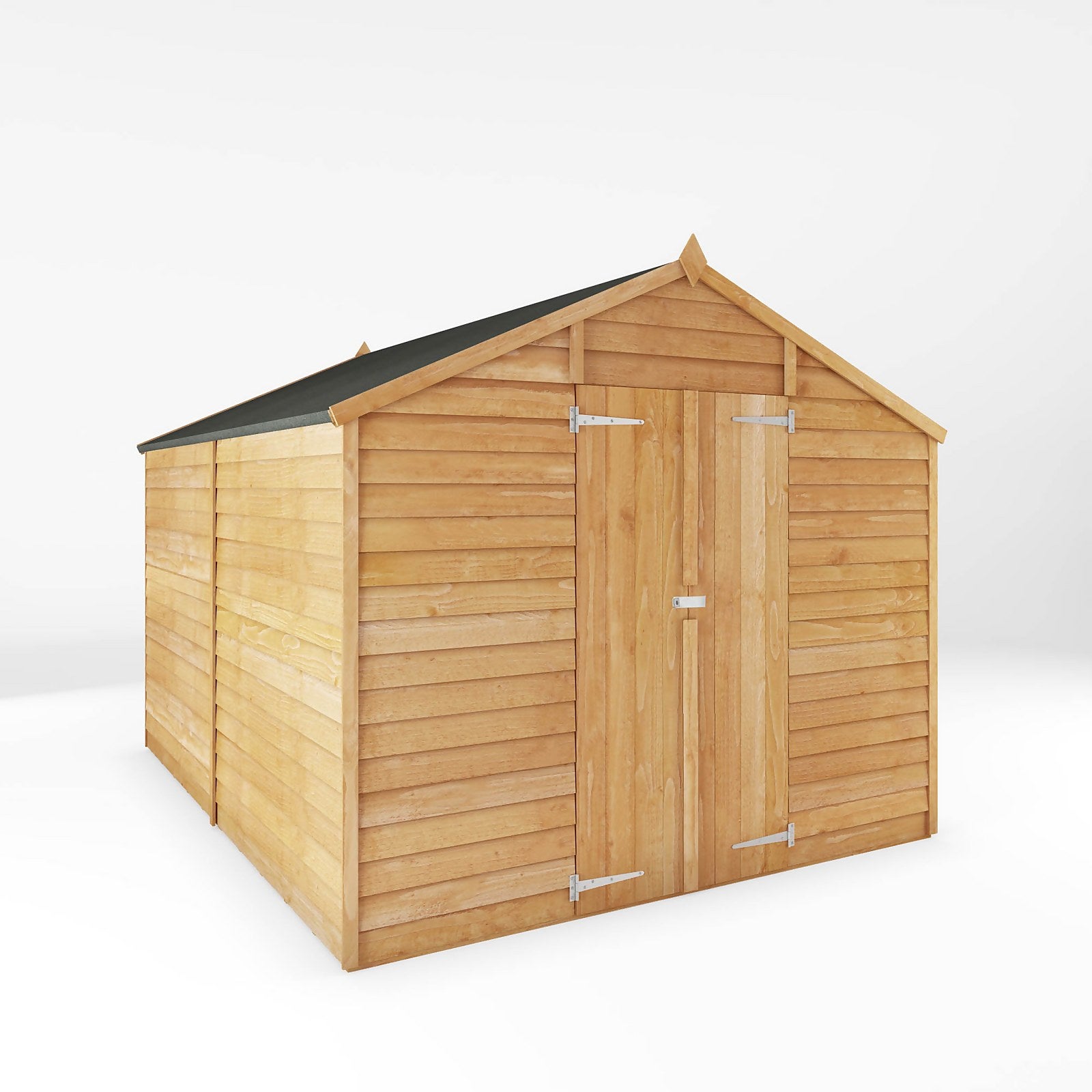 Mercia 10 x 8ft Overlap Apex Windowless Shed - Installation Included thumbnail