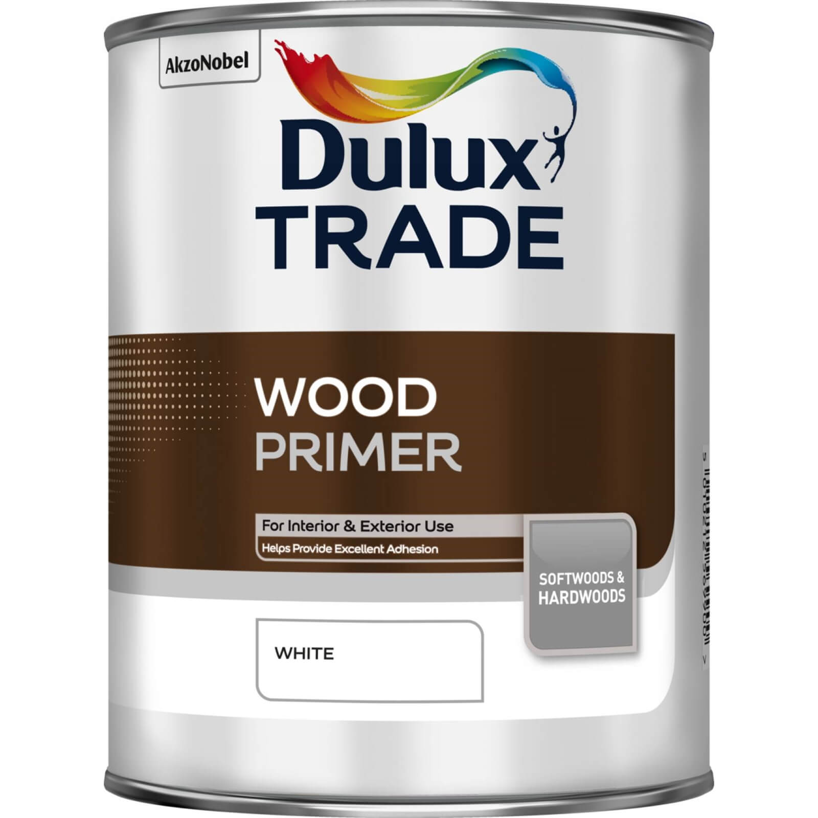 Photo of Dulux Trade Wood Primer - White - 1l