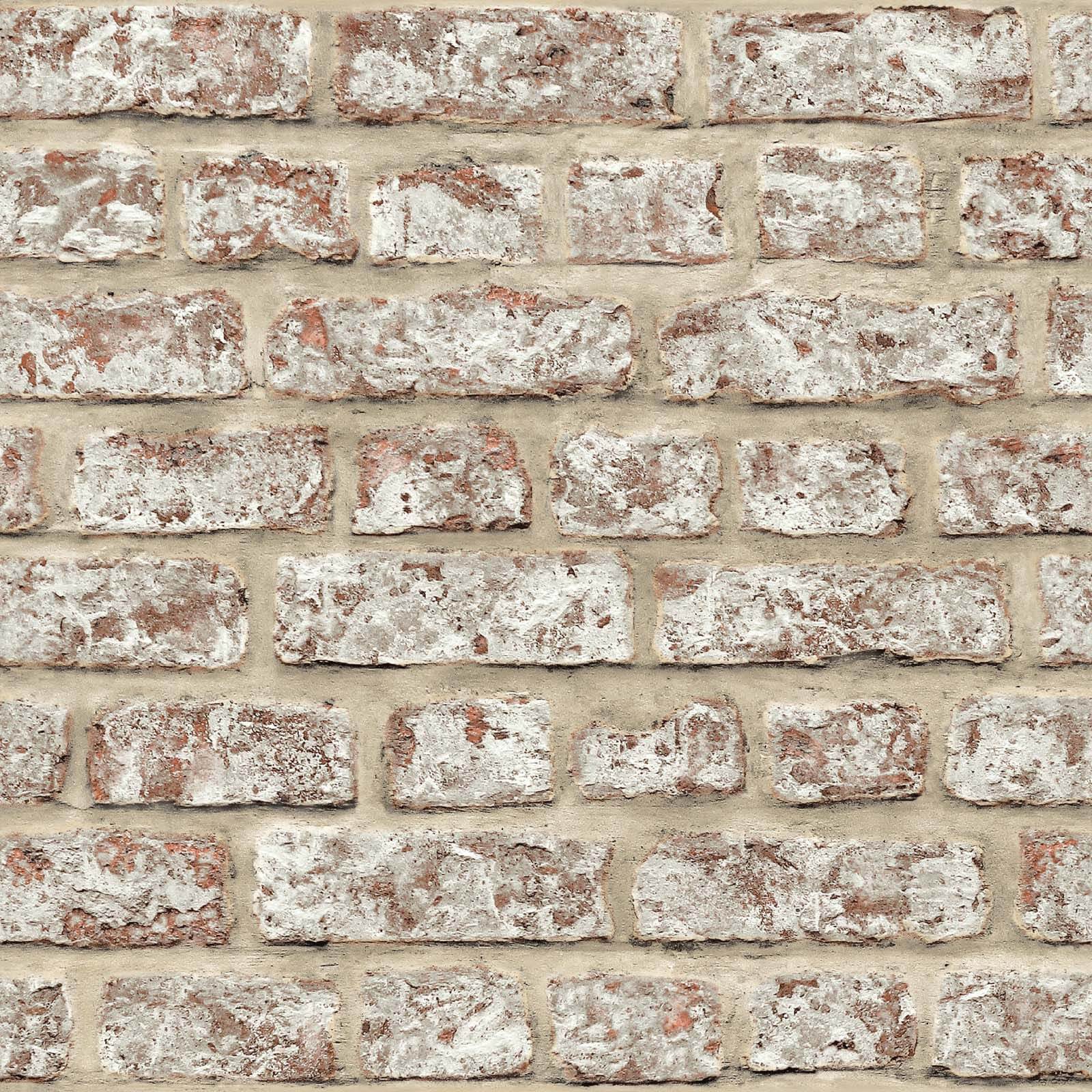 Photo of Arthouse Rustic Brick Smooth Natural Wallpaper