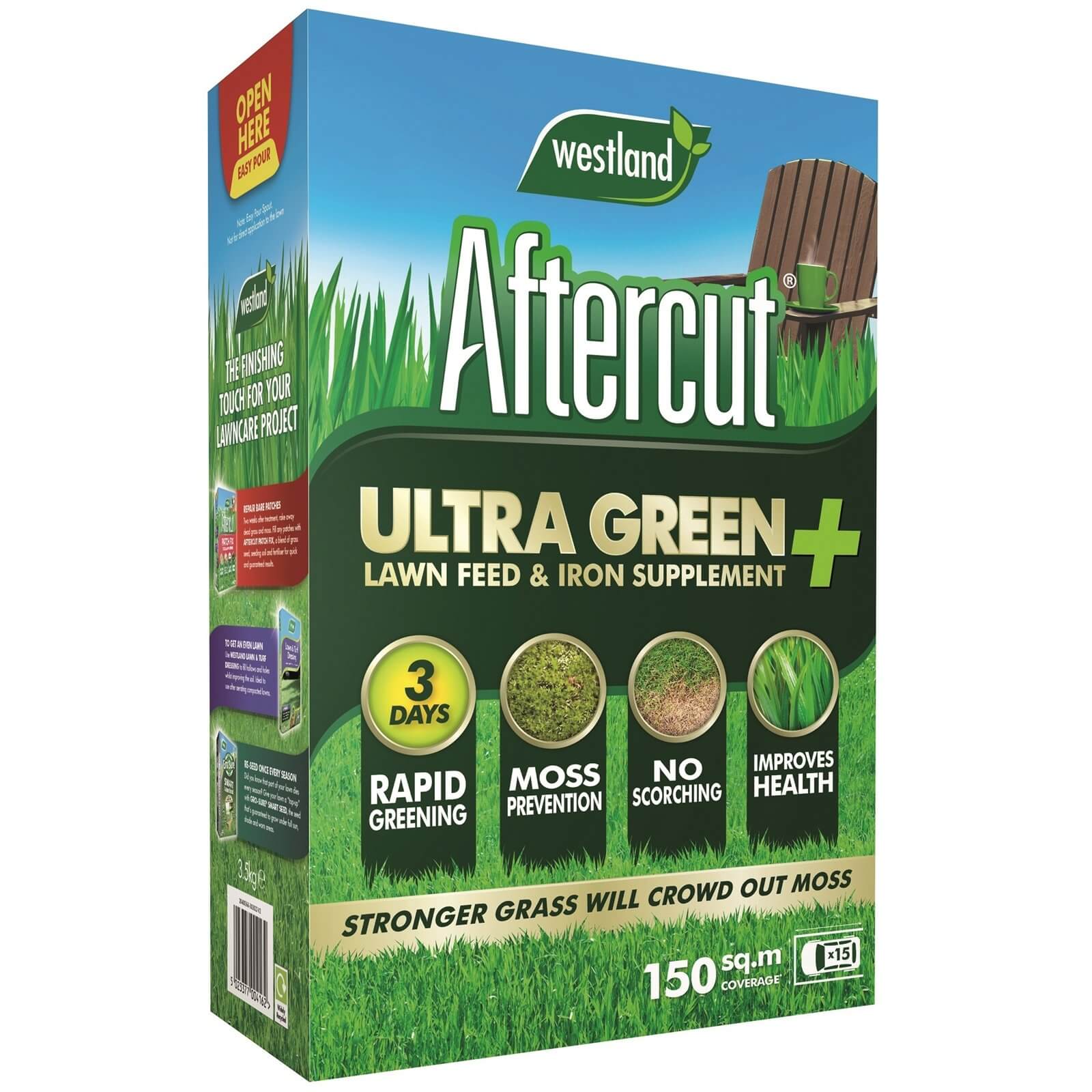 Photo of Aftercut Ultra Green + Lawn Feed & Iron Supplement - 150m²