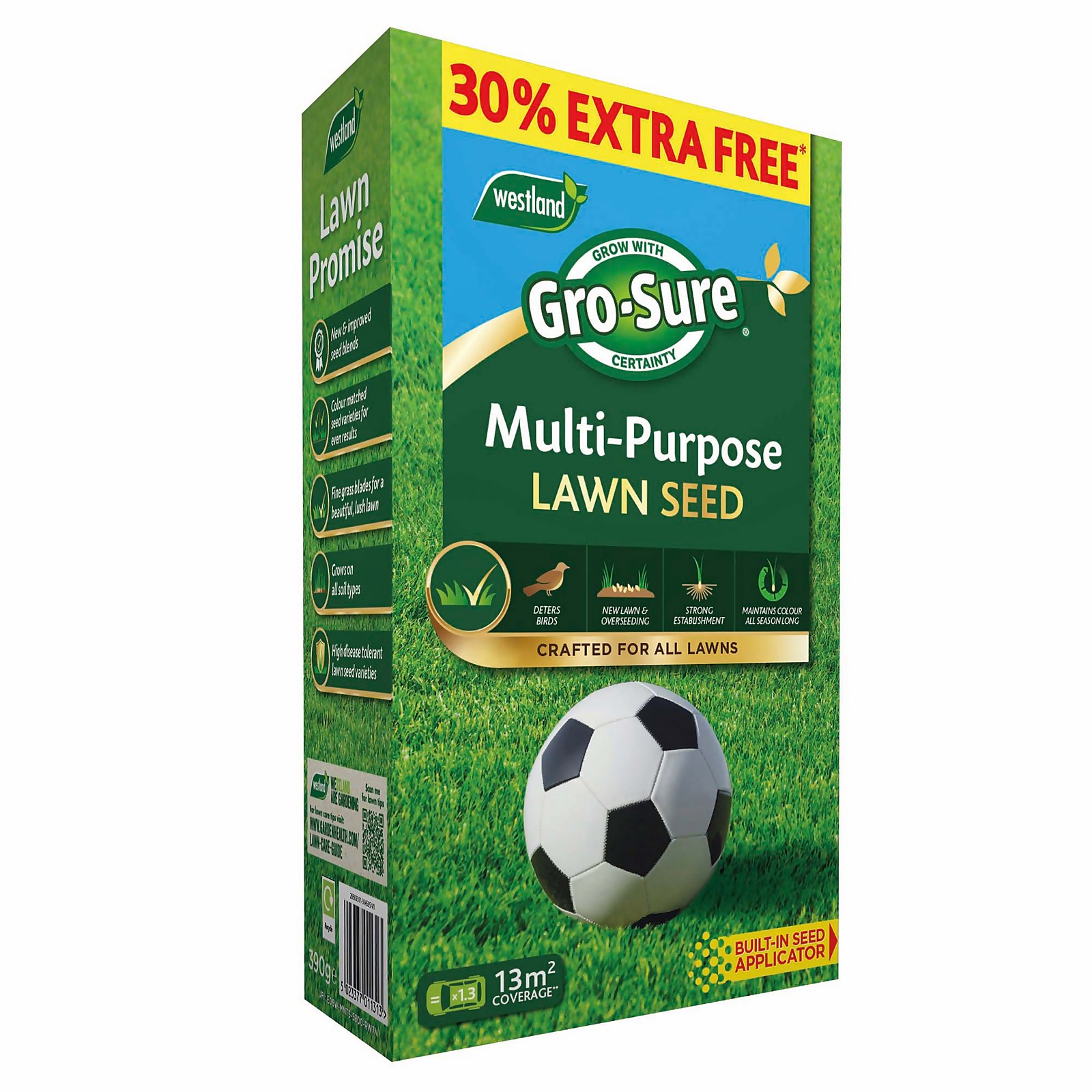 Photo of Gro-sure Multi Purpose Lawn Seed - 13m²