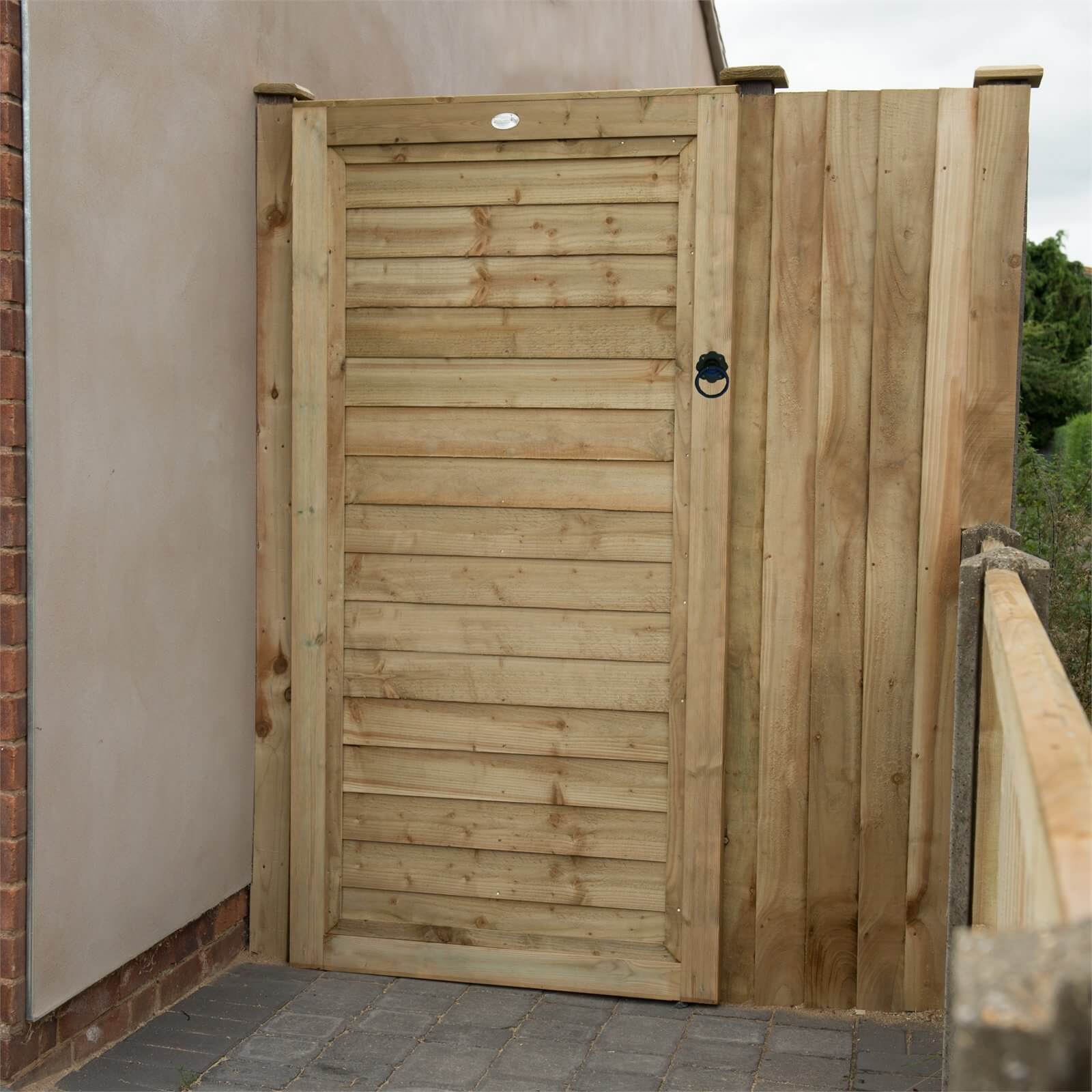 Photo of Pressure Treated Square Lap Gate - 6ft