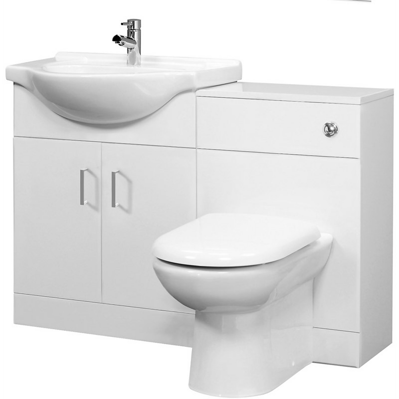 Photo of Balterley Cloakroom Furniture Pack - Round Basin