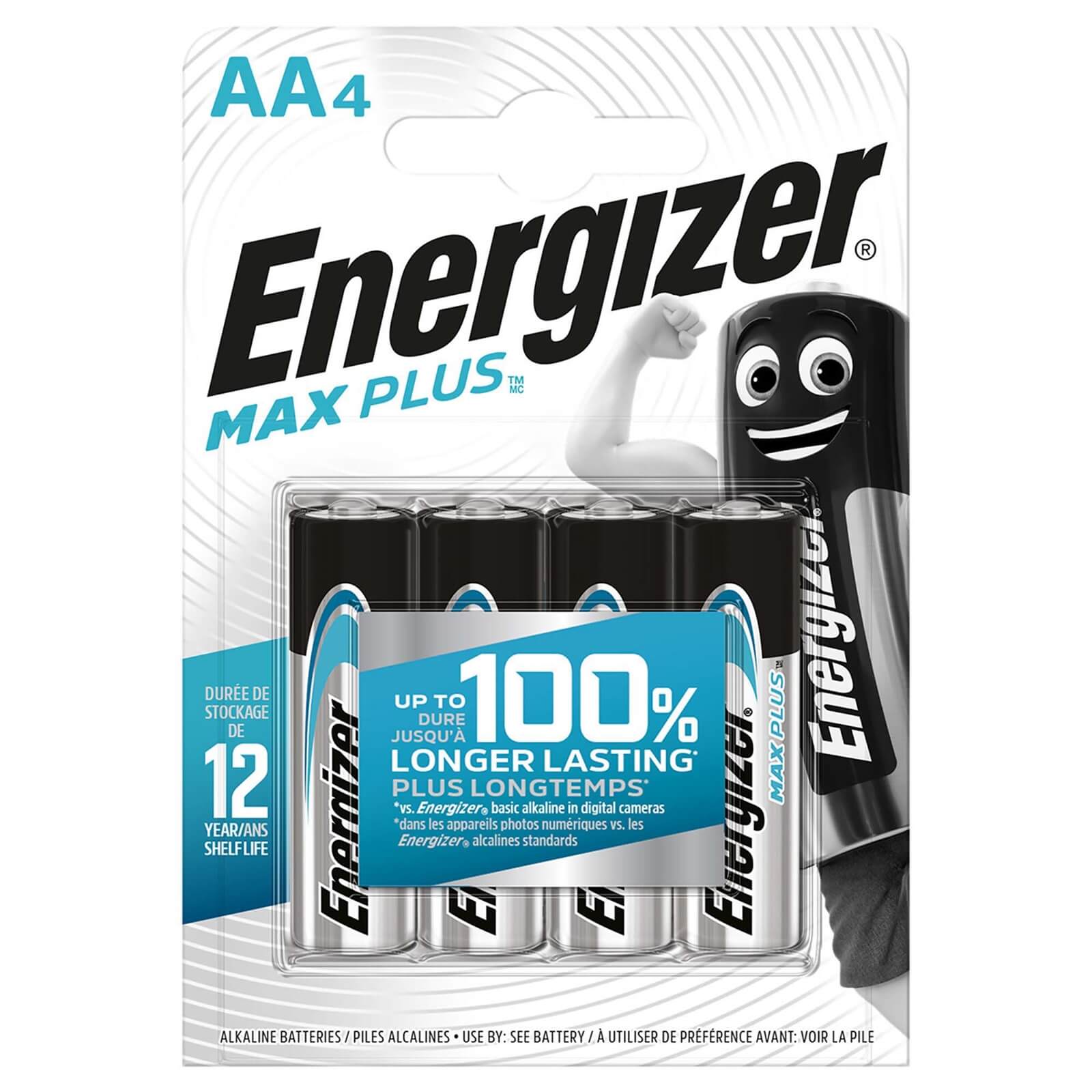 Photo of Energizer Max Plus Alkaline Aa Batteries - 4 Pack