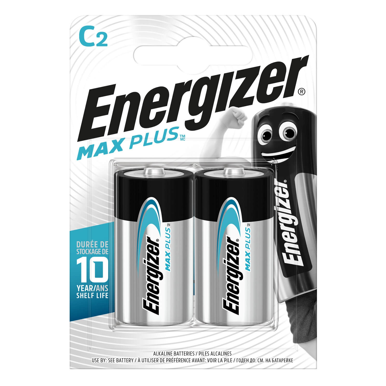 Photo of Energizer Max Plus Alkaline C Batteries - 2 Pack