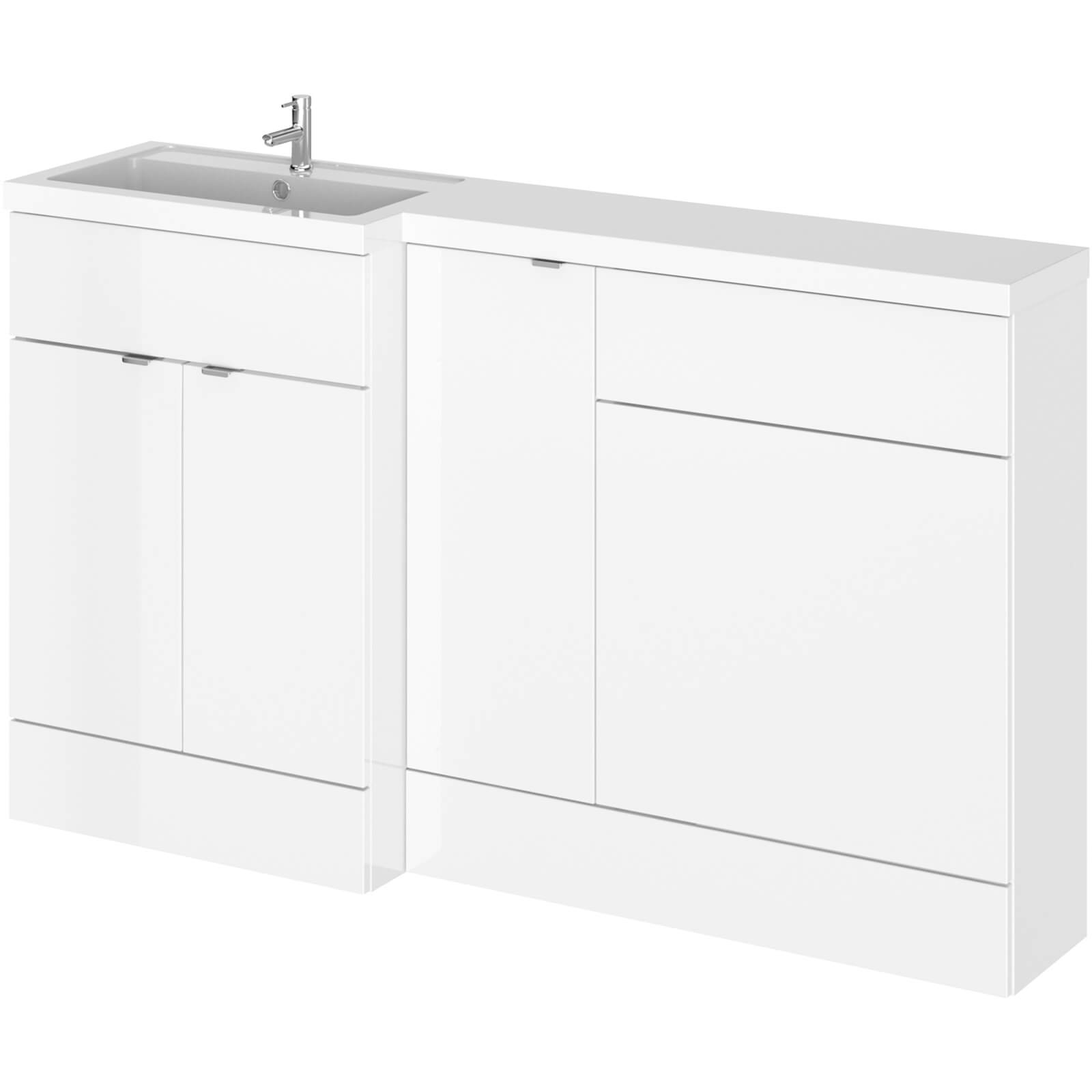 Photo of Balterley Dynamic 1500mm Left Hand Wc Combination Unit - Gloss White