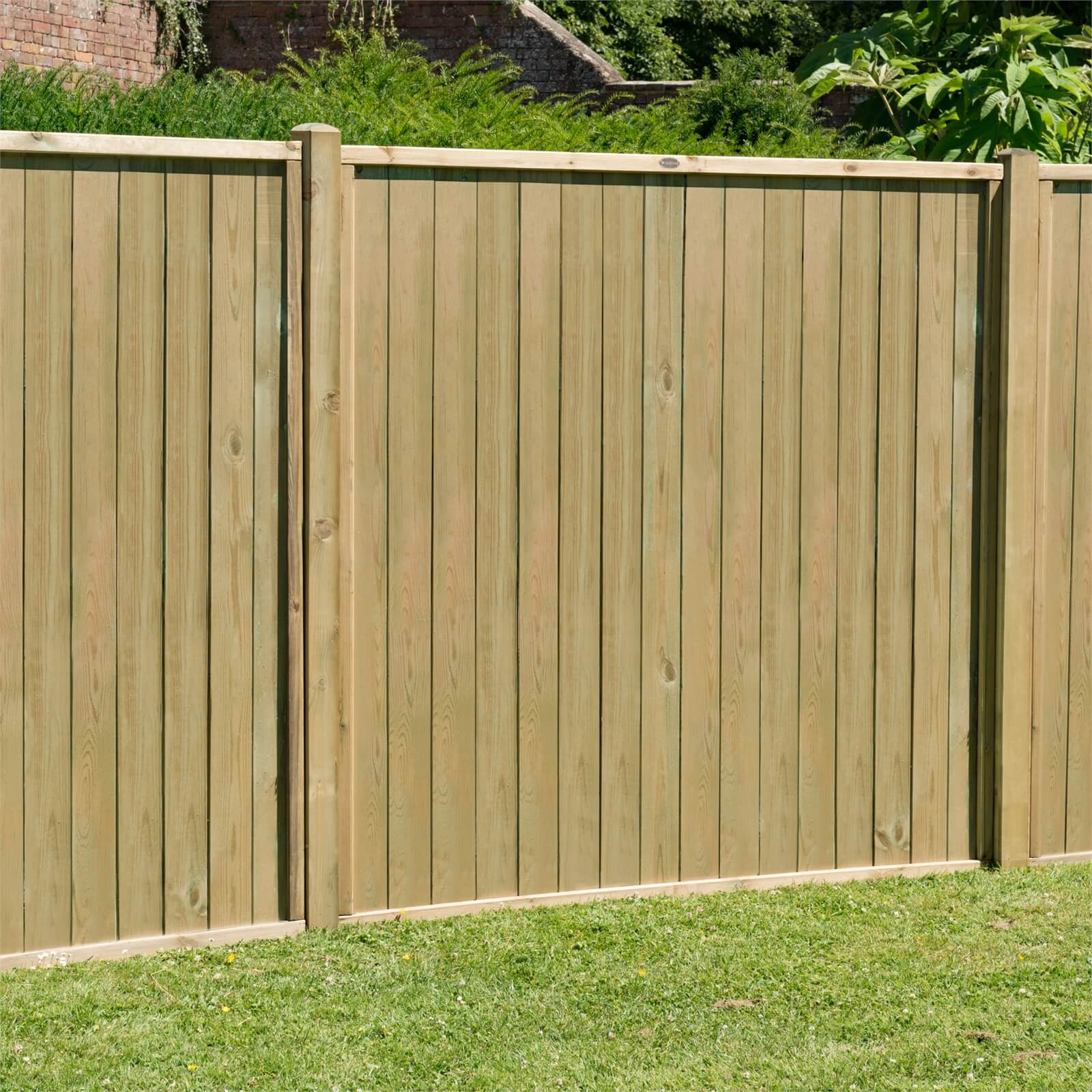 Photo of Forest Vertical Tongue & Groove Fence Panel - 5ft - Pack Of 4