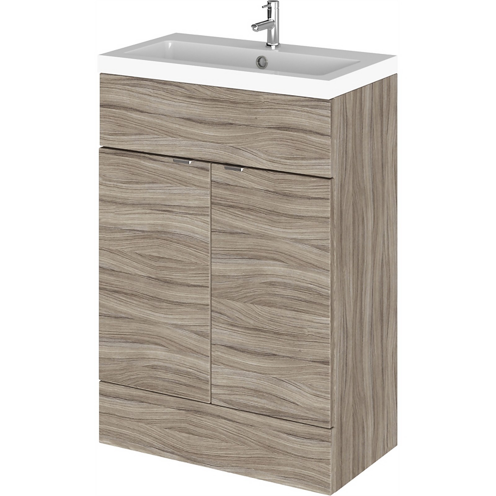 Photo of Balterley Dynamic 600mm Vanity Unit With Basin - Driftwood