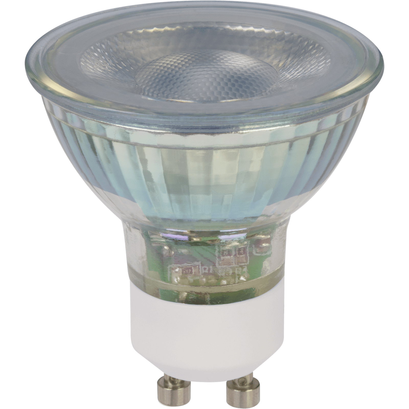 TCP LED Glass GU10 50W Warm Dimmable Light Bulb - 4 pack