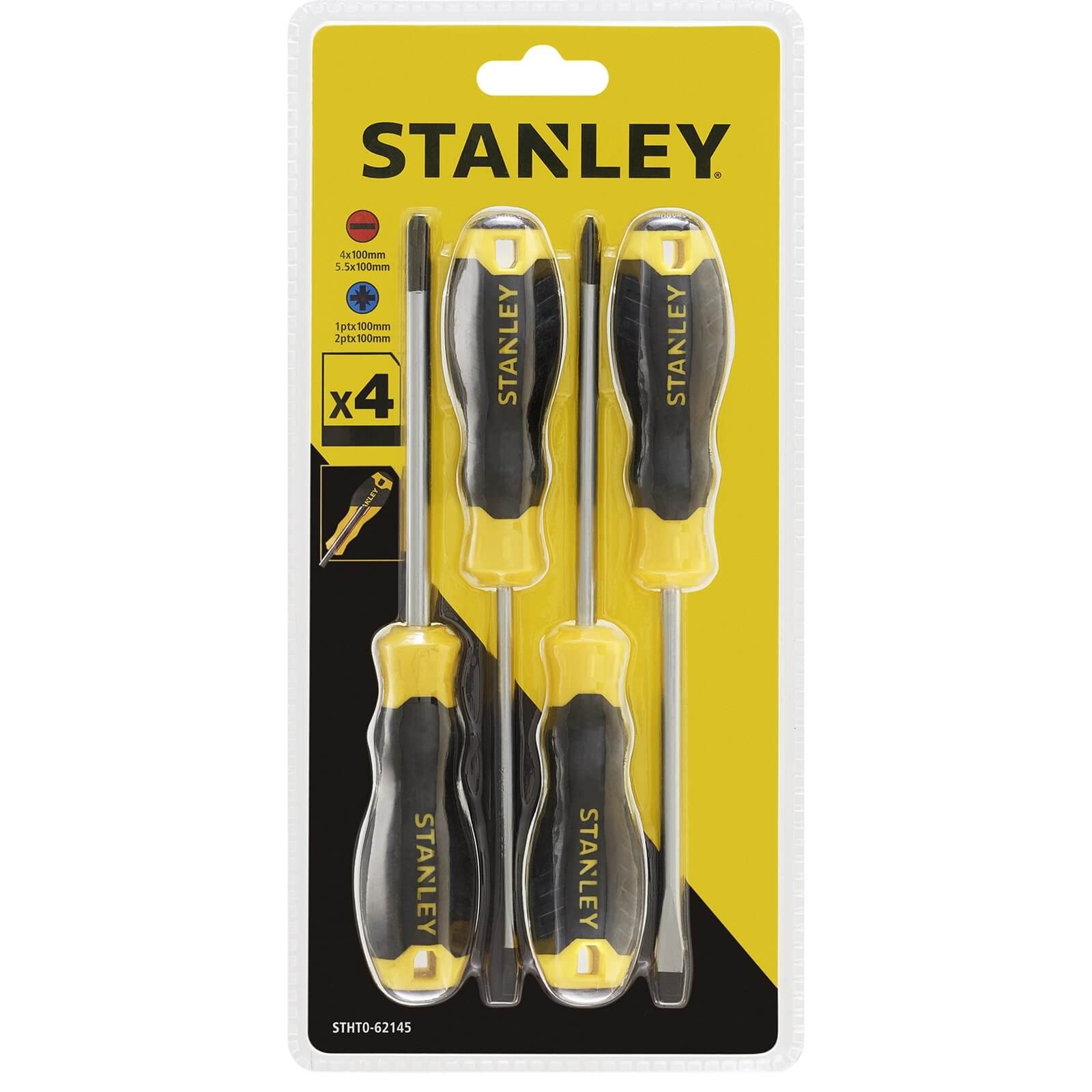 Photo of Stanley 4 Piece Essential Screwdriver Set