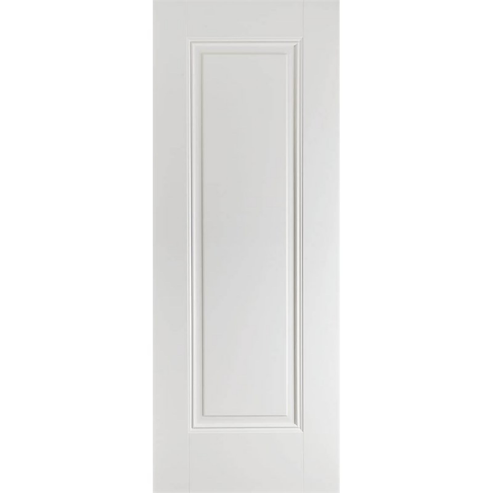 Eindhoven Internal Primed White 1 Panel Fire Door - 762 x 1981mm