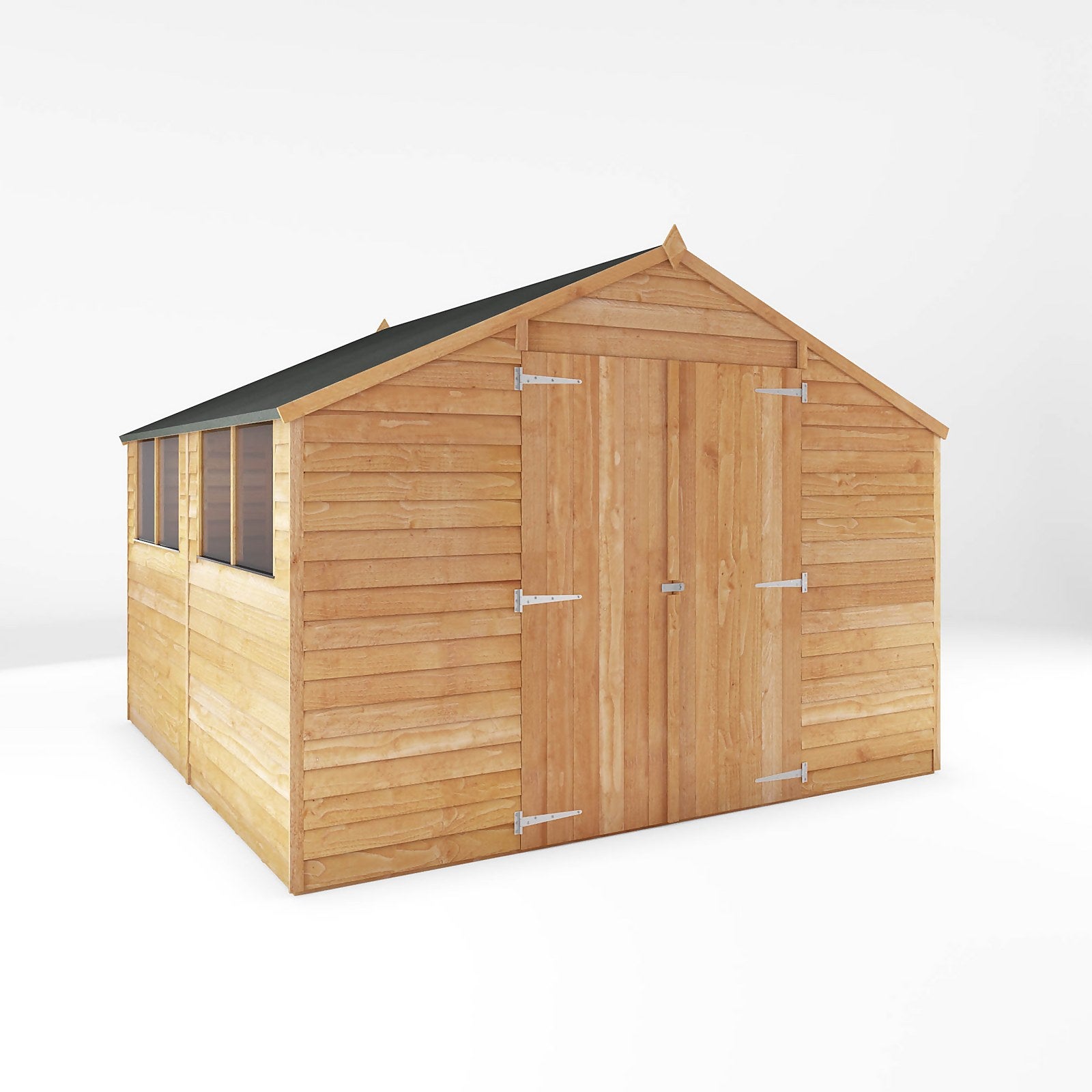 Mercia 10 x 10ft Overlap Apex Shed - incl. Installation thumbnail