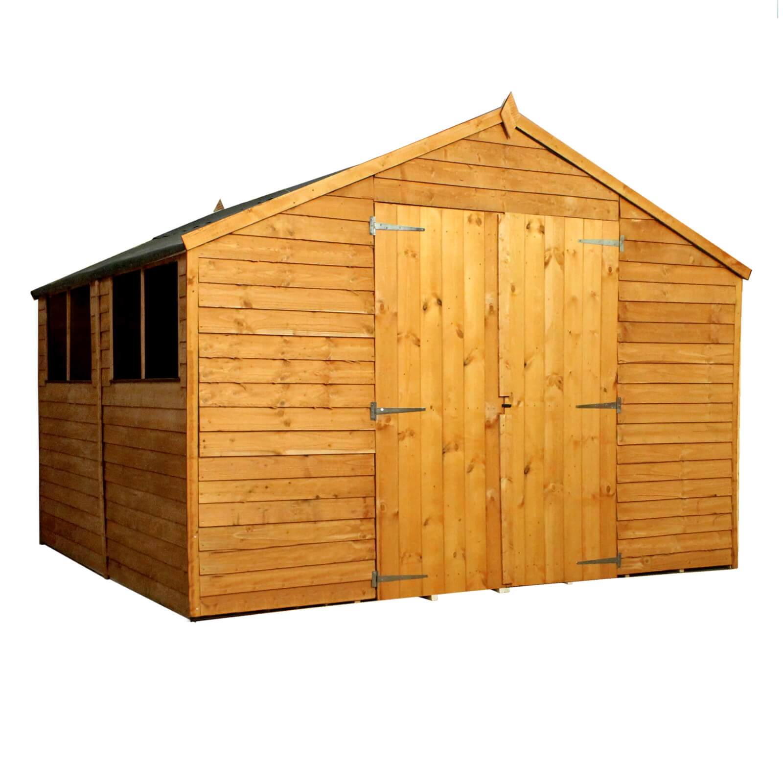 Photo of Mercia 10 X 10ft Overlap Apex Shed - Incl. Installation