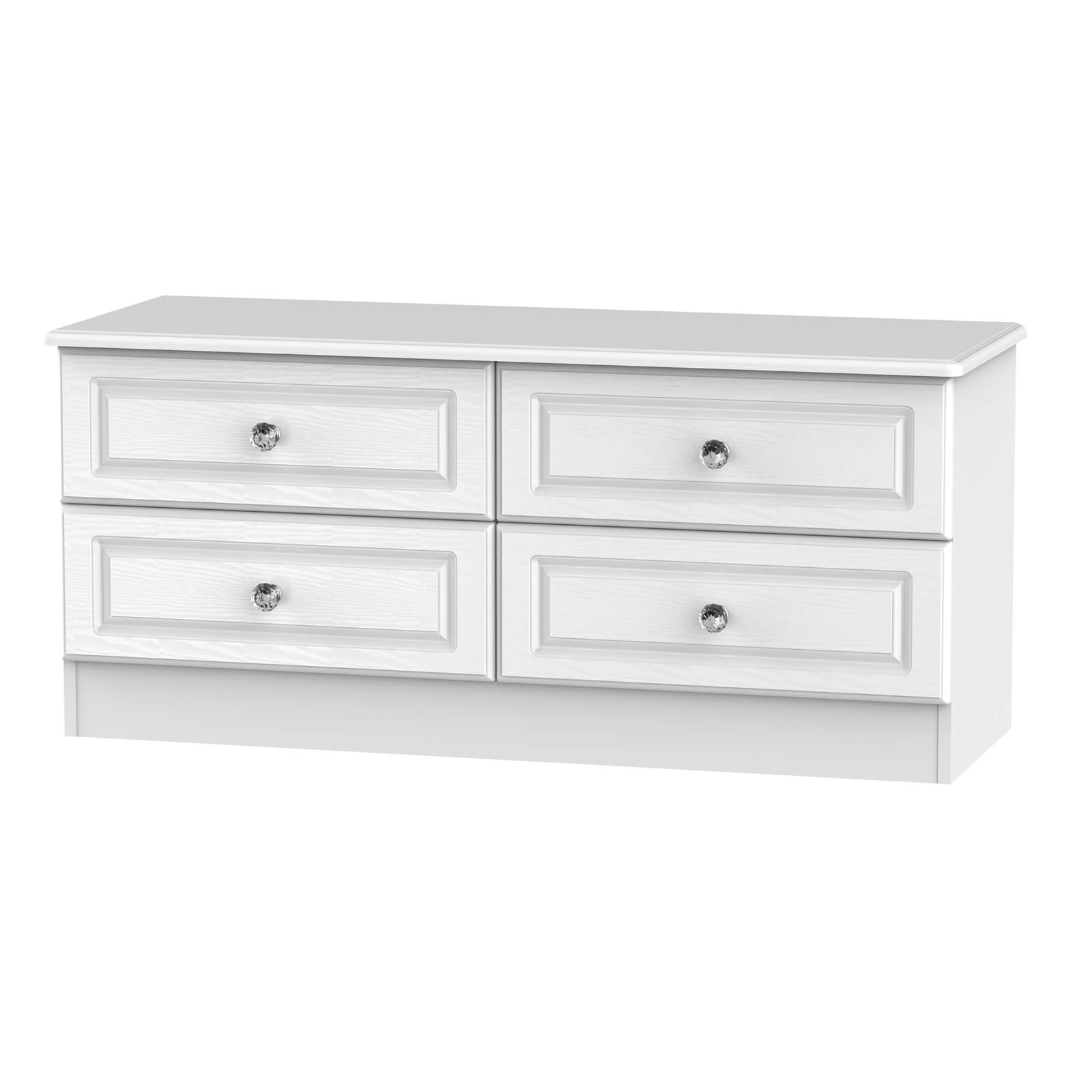 Photo of Florence White Ash 4 Drawer Bed Box