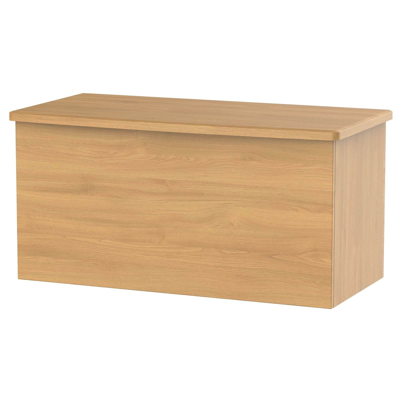 Photo of Siena Modern Oak Blanket Box