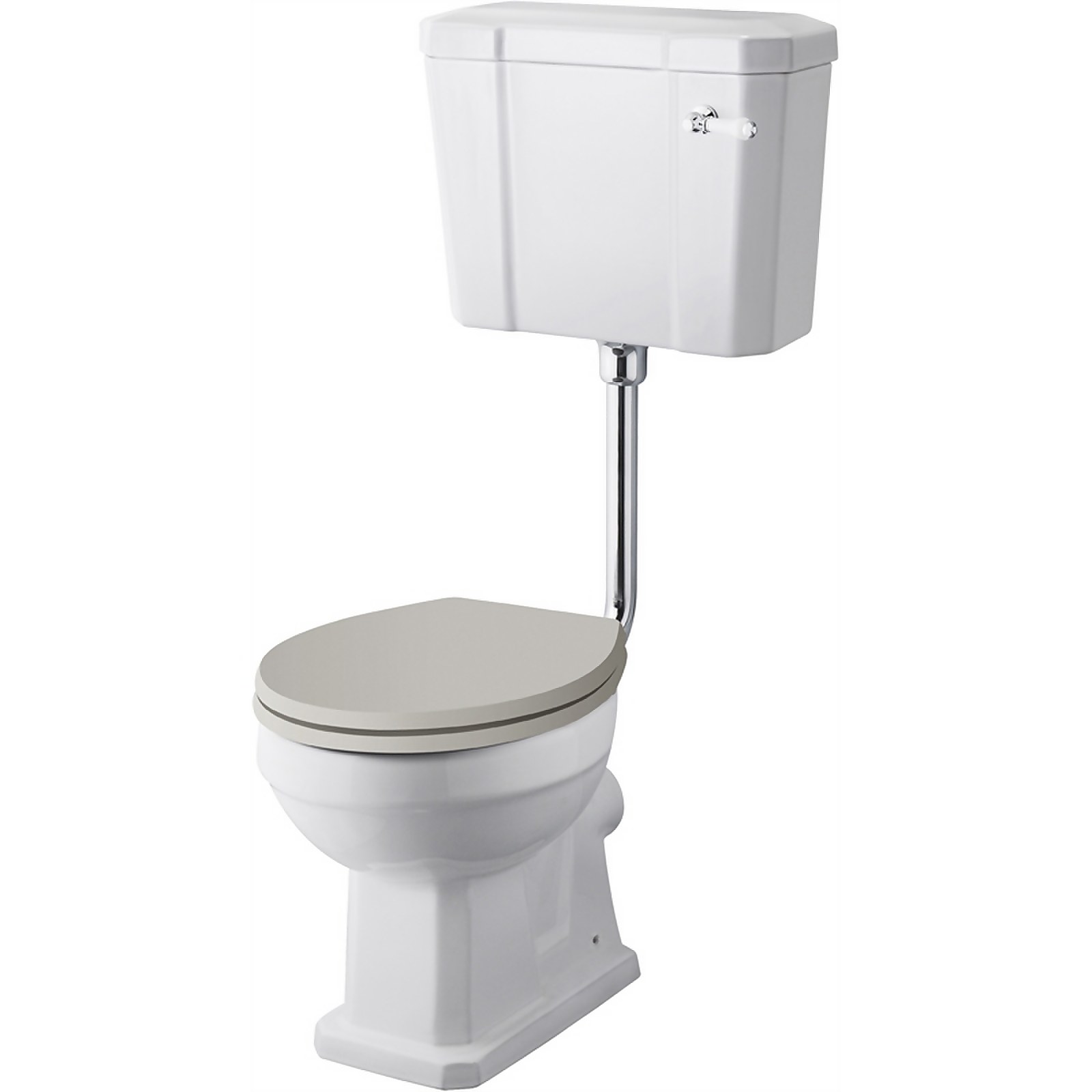 Photo of Balterley Harrington Comfort Height Low Level Wc Pan- Cistern And Flush Pipe Kit