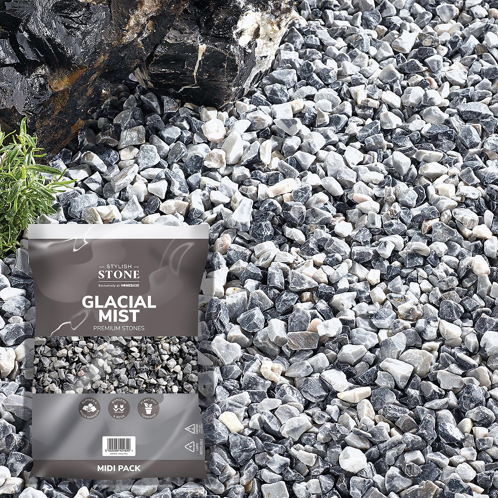 Photo of Stylish Stone Glacial Mist -midi Pack - 9kg