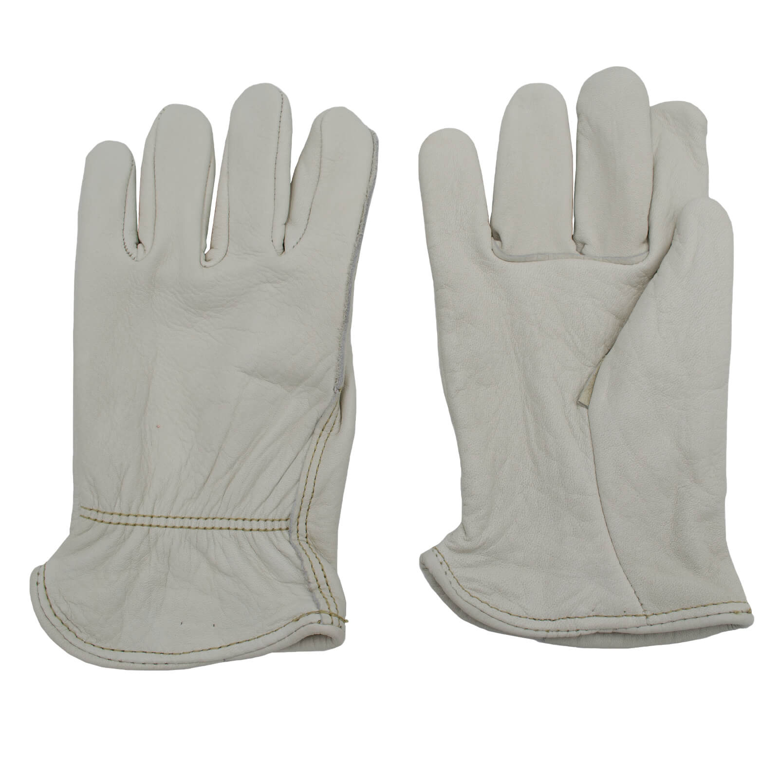 Photo of Big Mike By Stonebreaker Leather Driver Gloves - Medium