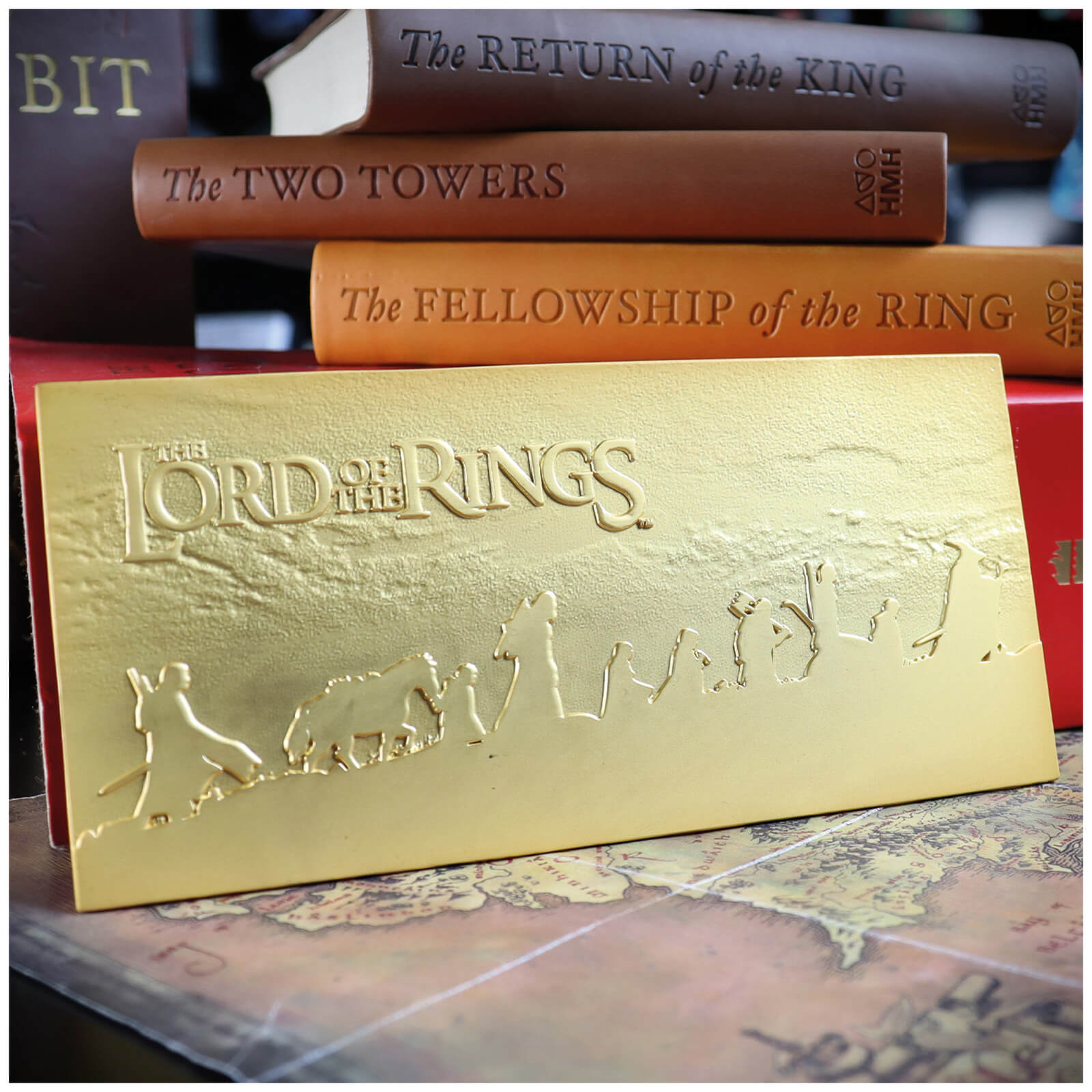 Image of DUST! Lord of the Rings Fellowship of the Ring Plaque Replica - Zavvi Exclusive
