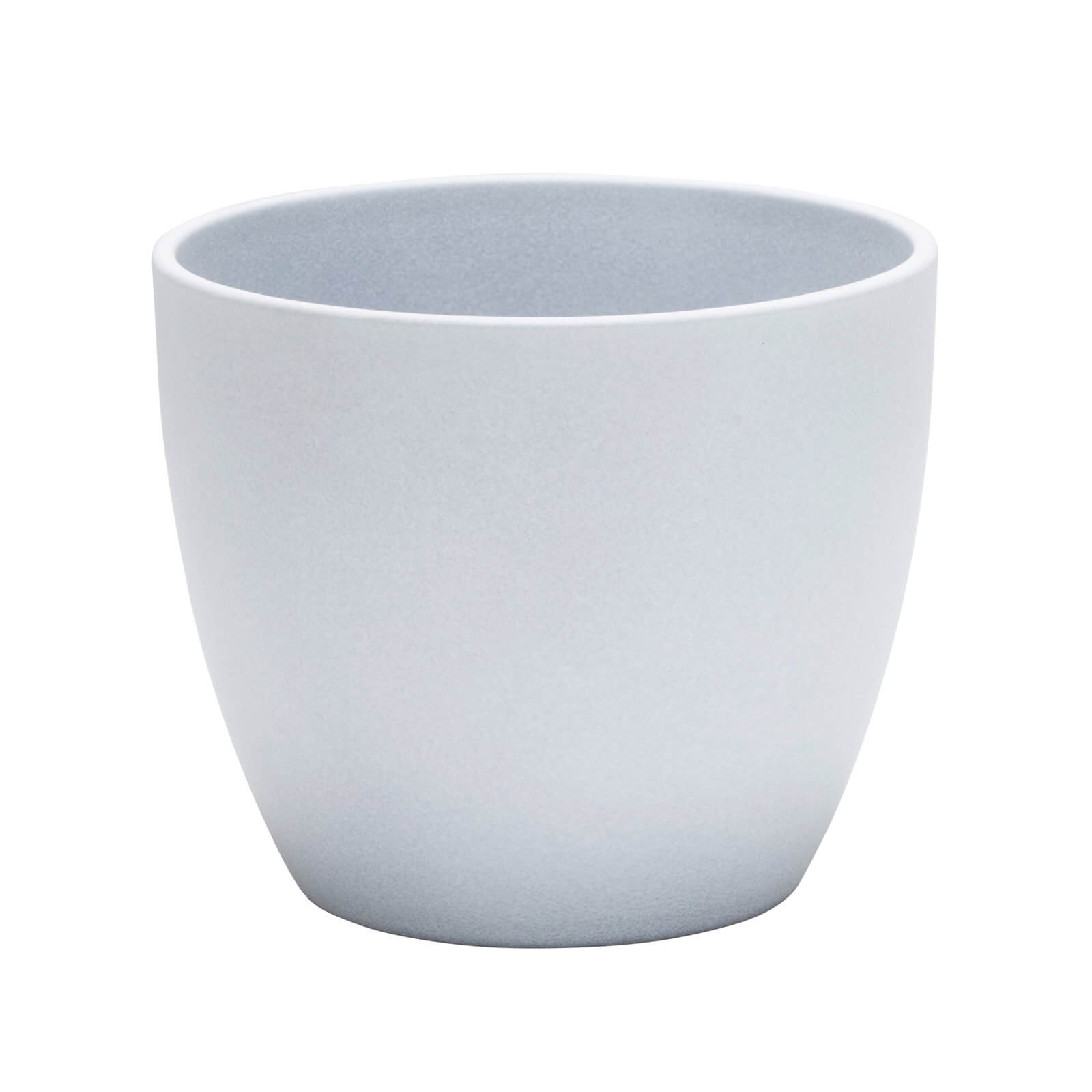 Photo of Grey Stone Ceramic Cover Pot - 25cm