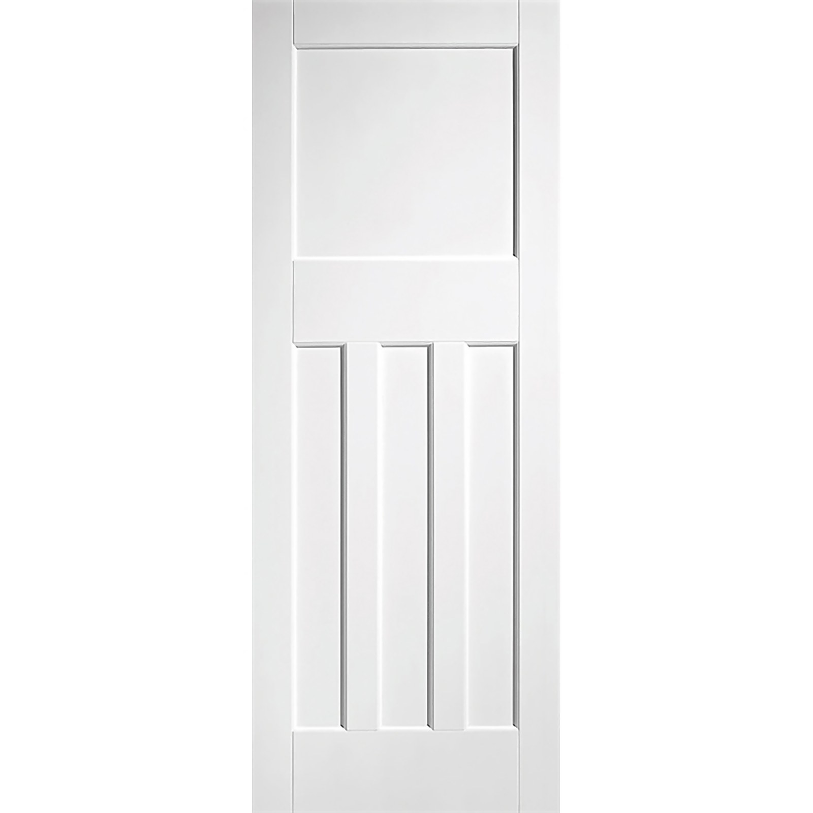 30's Style - White Primed Internal Fire Door - 1981 x 762 x 44mm