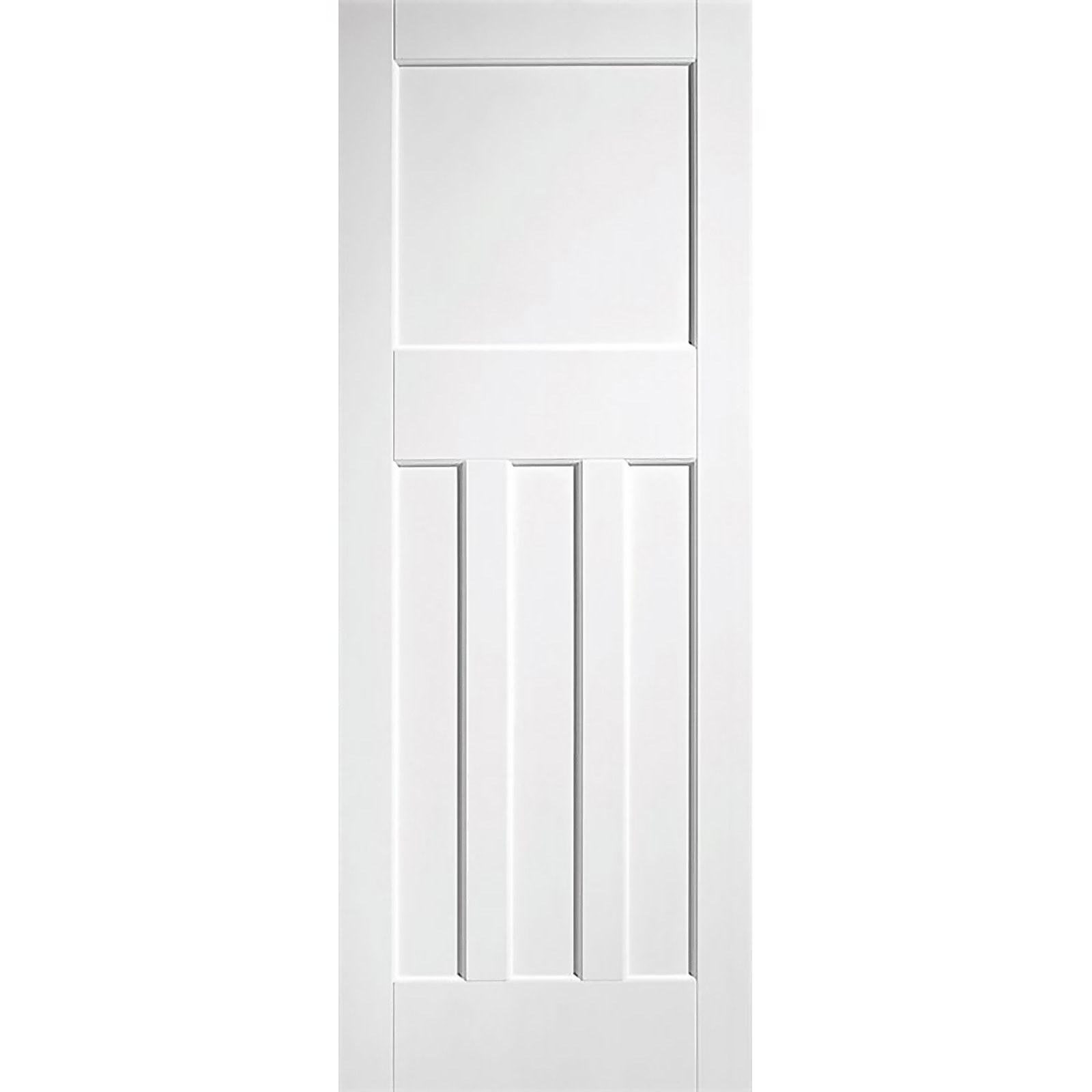 30's Style - White Primed Internal Fire Door - 1981 x 838 x 44mm