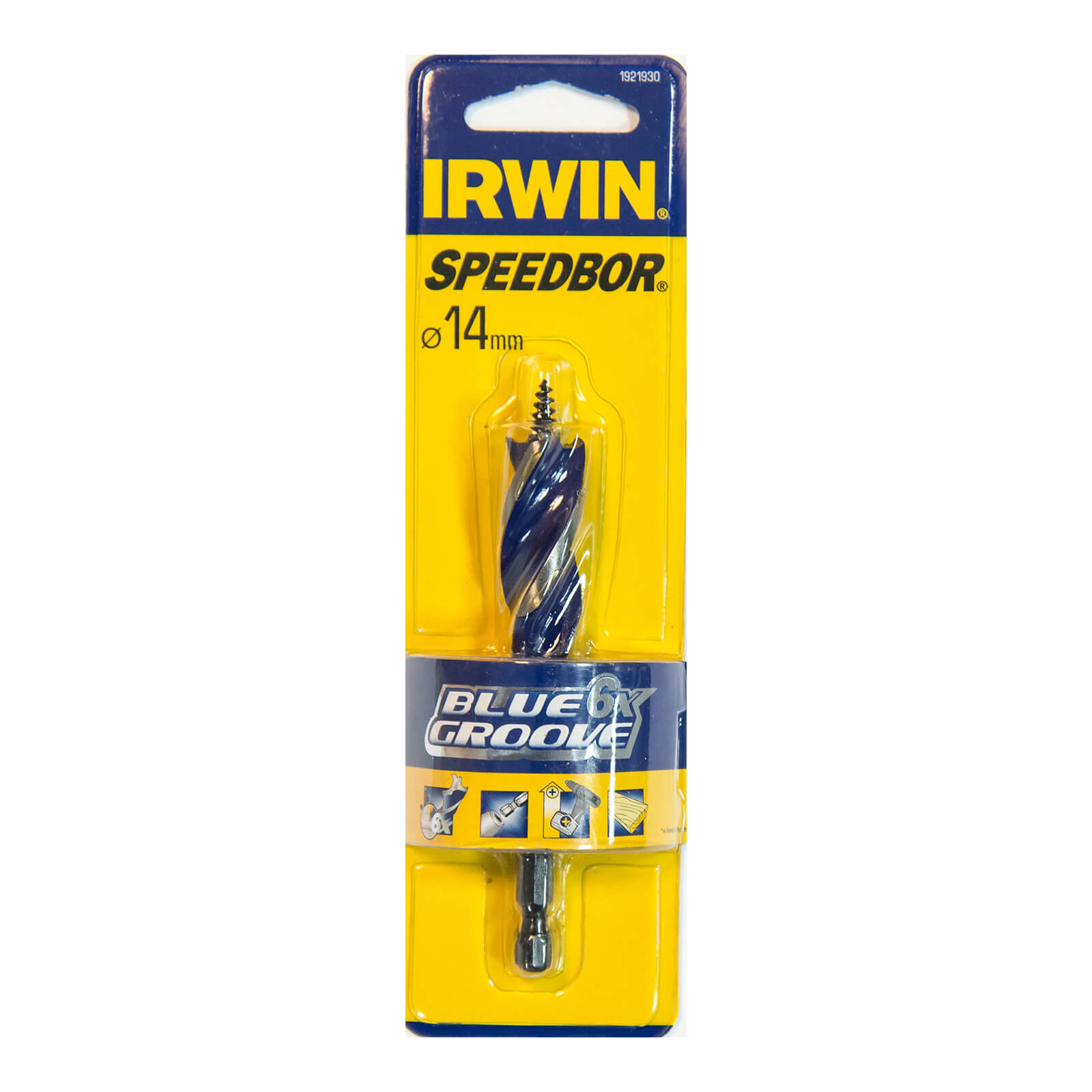 Photo of Irwin Blue Groove Short Length Bit - 6x 14mm X 4 Clam
