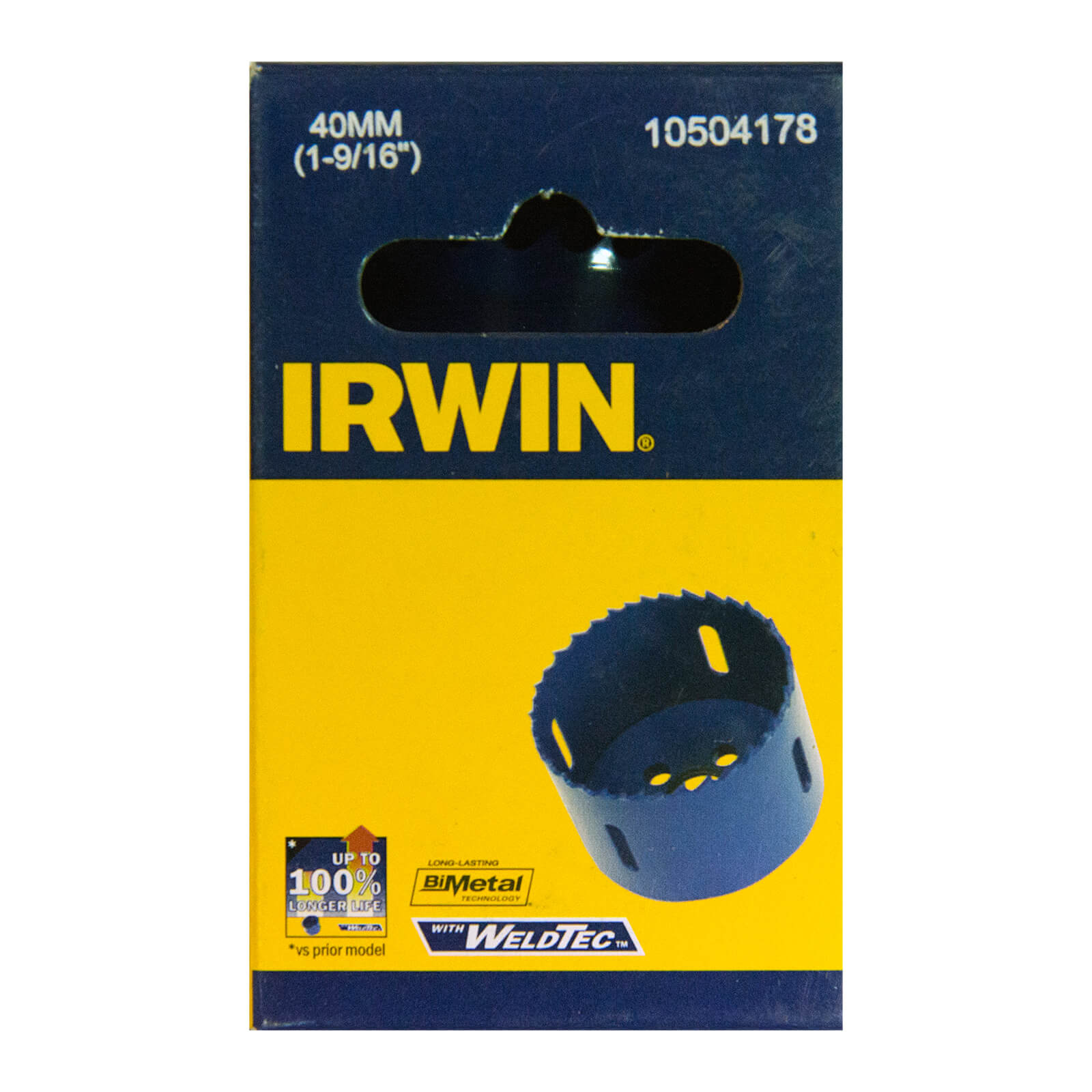 Photo of Irwin Bi-metal Hole Saw - 40mm