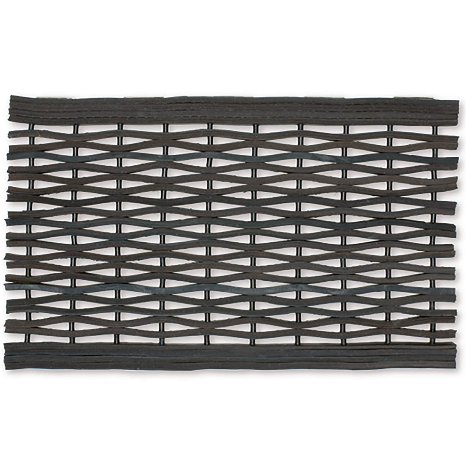 Photo of Ecomat Doormat - Black Grid