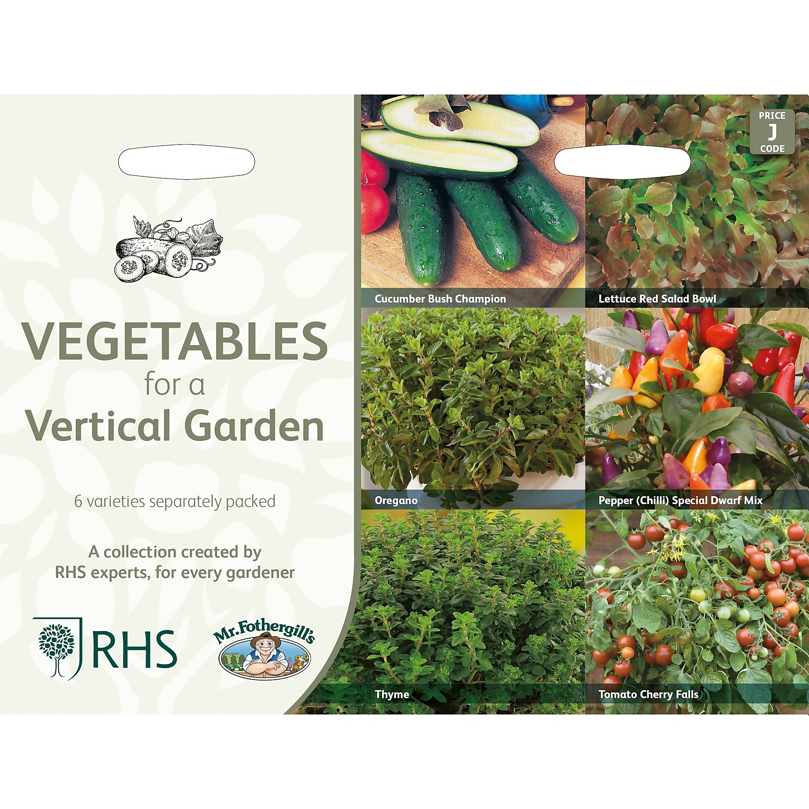 Photo of Rhs Vegetables For A Vertical Garden Collection