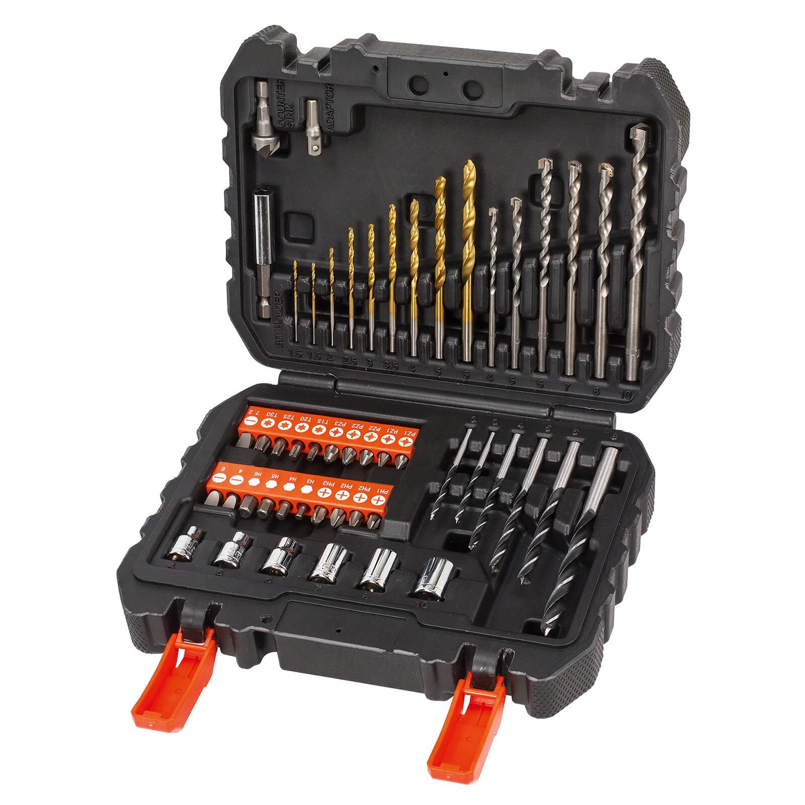 Photo of Black+decker 50 Piece Mixed Drilling & Screwdriving Accessory Set