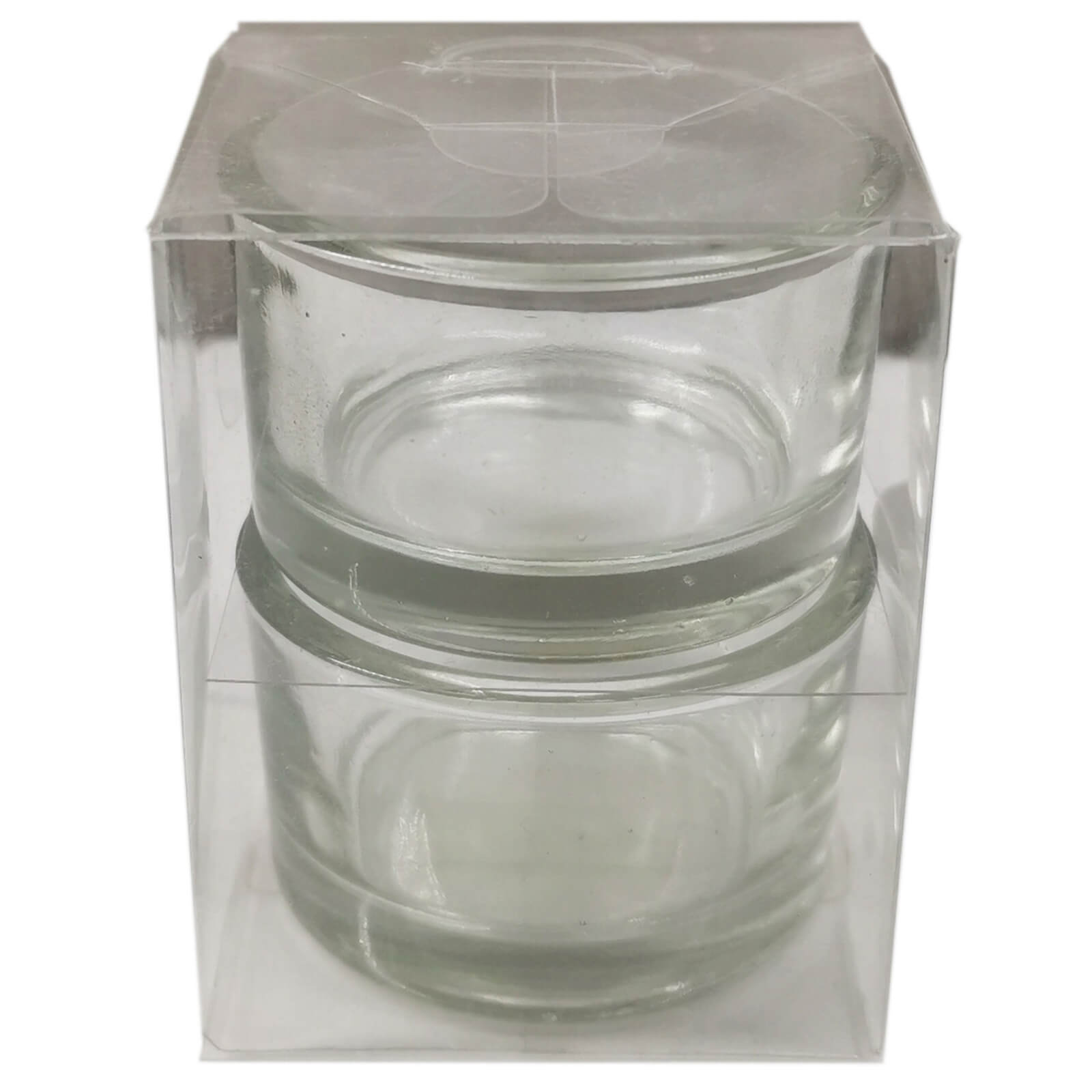 Photo of Clear Tealight Candle Holders - 2 Pack