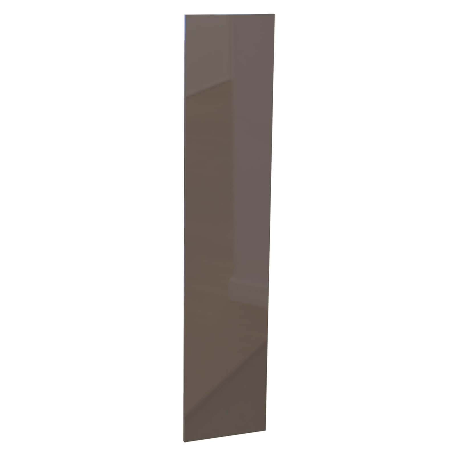 Photo of Fitted Bedroom Slab Wardrobe Door - Champagne