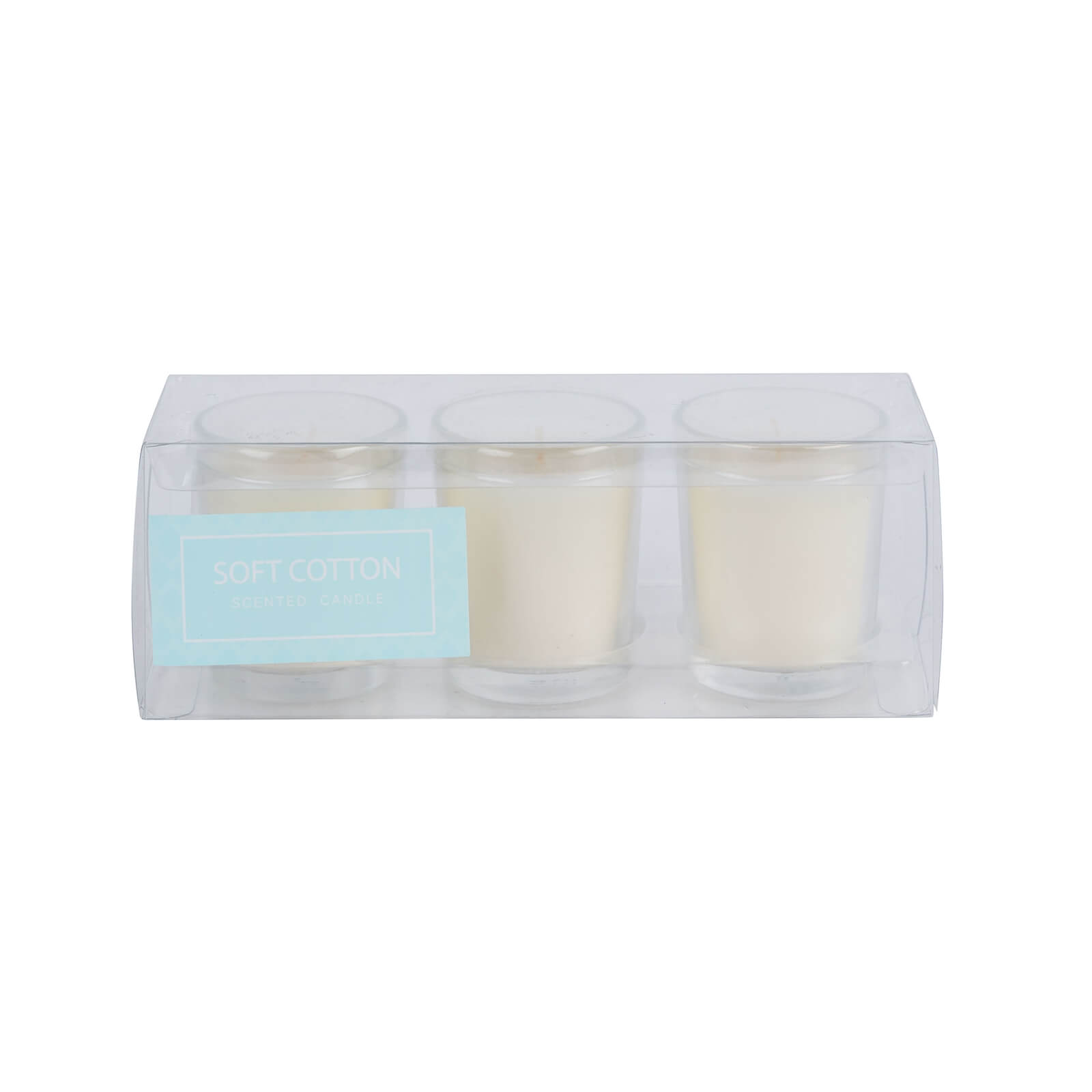 Photo of Soft Cotton Votive Candle - 3 Pack