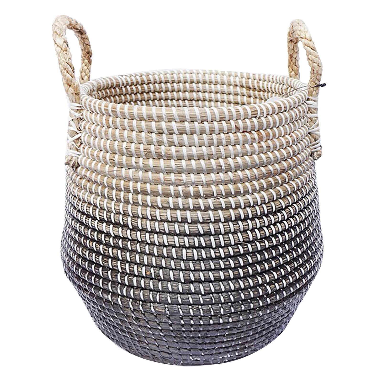 Photo of Small Seagrass Basket - Black