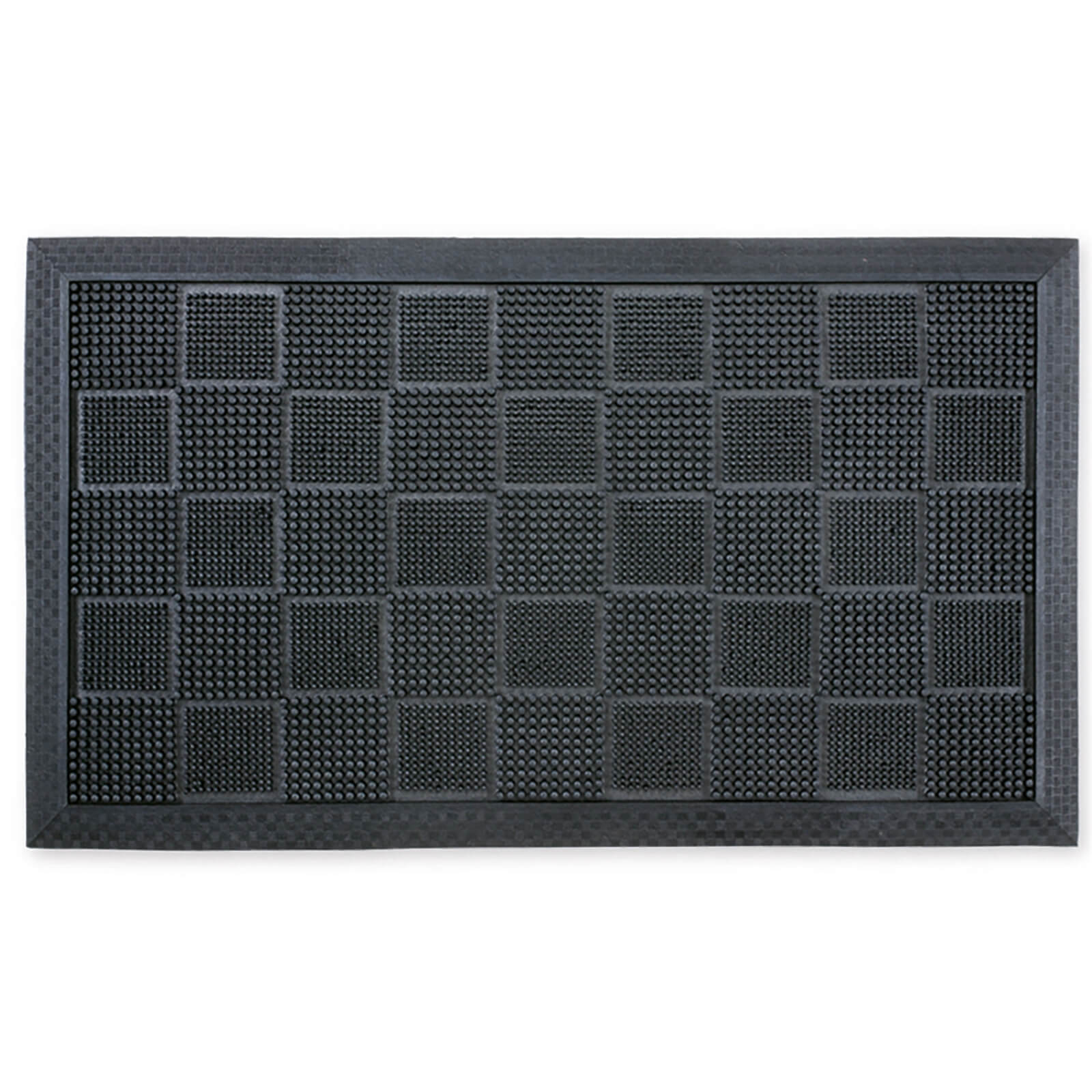 Photo of Rubber Pin Doormat -black