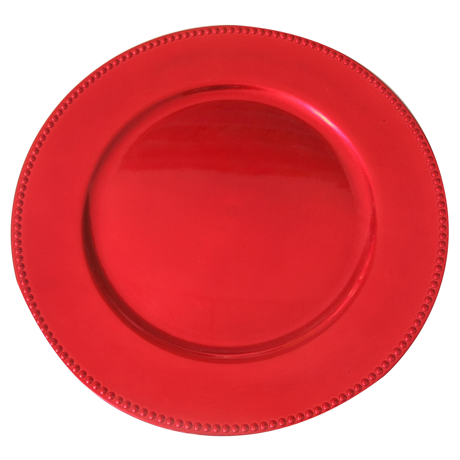 Photo of Charger Plate - Red