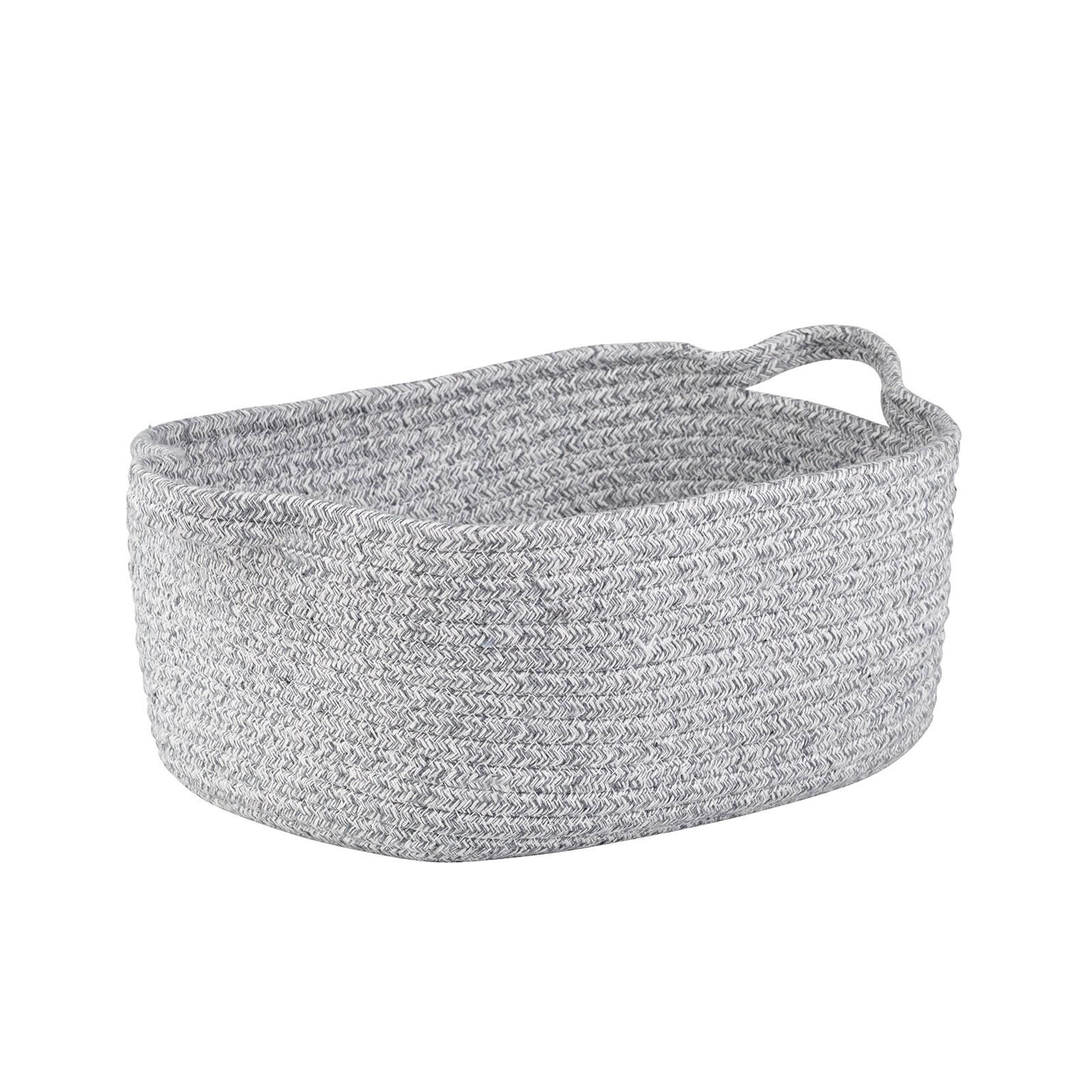 Photo of Cotton Rope Basket - Grey