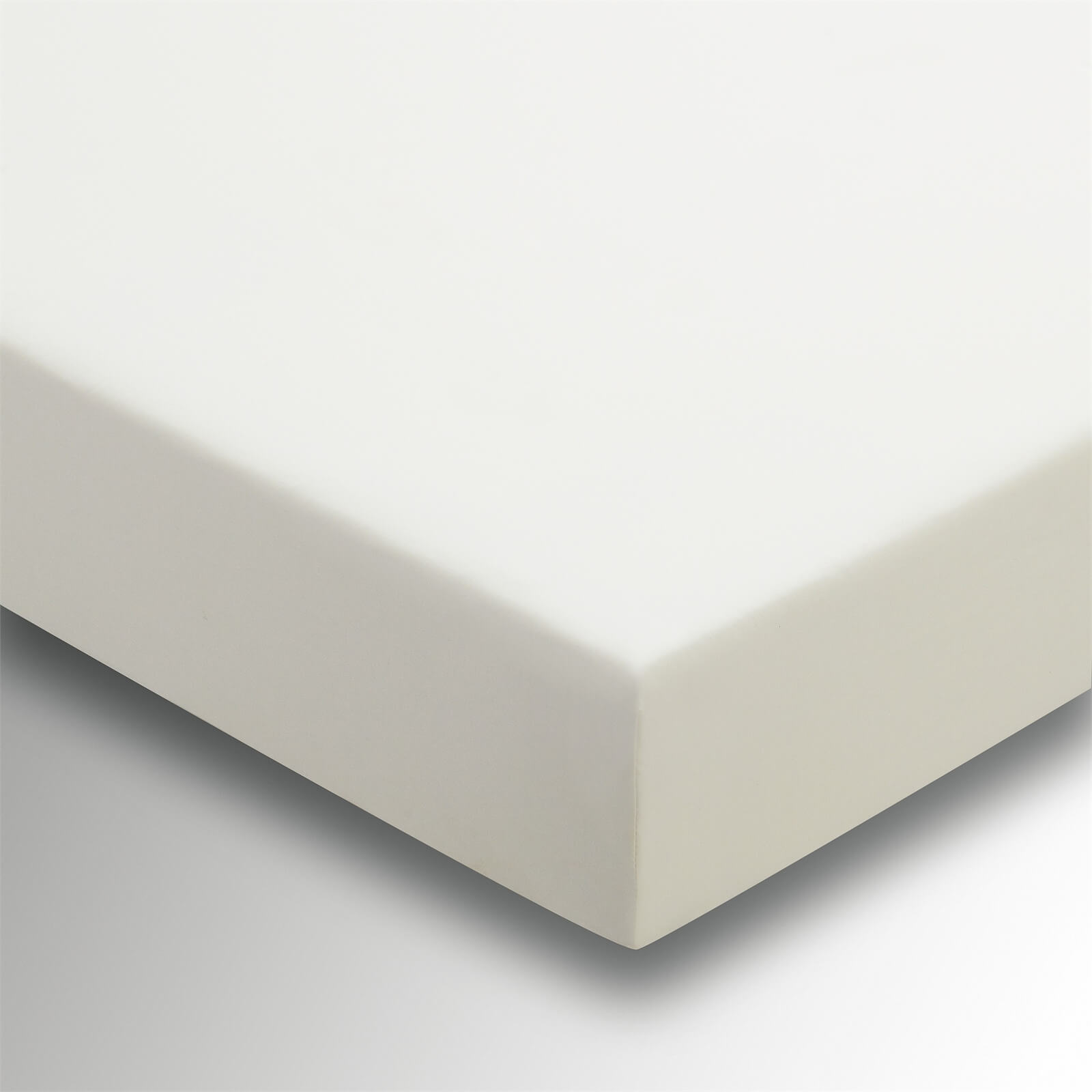 Helena Springfield Plain Dye 36cm Deep Fitted Sheet - Single - Ivory