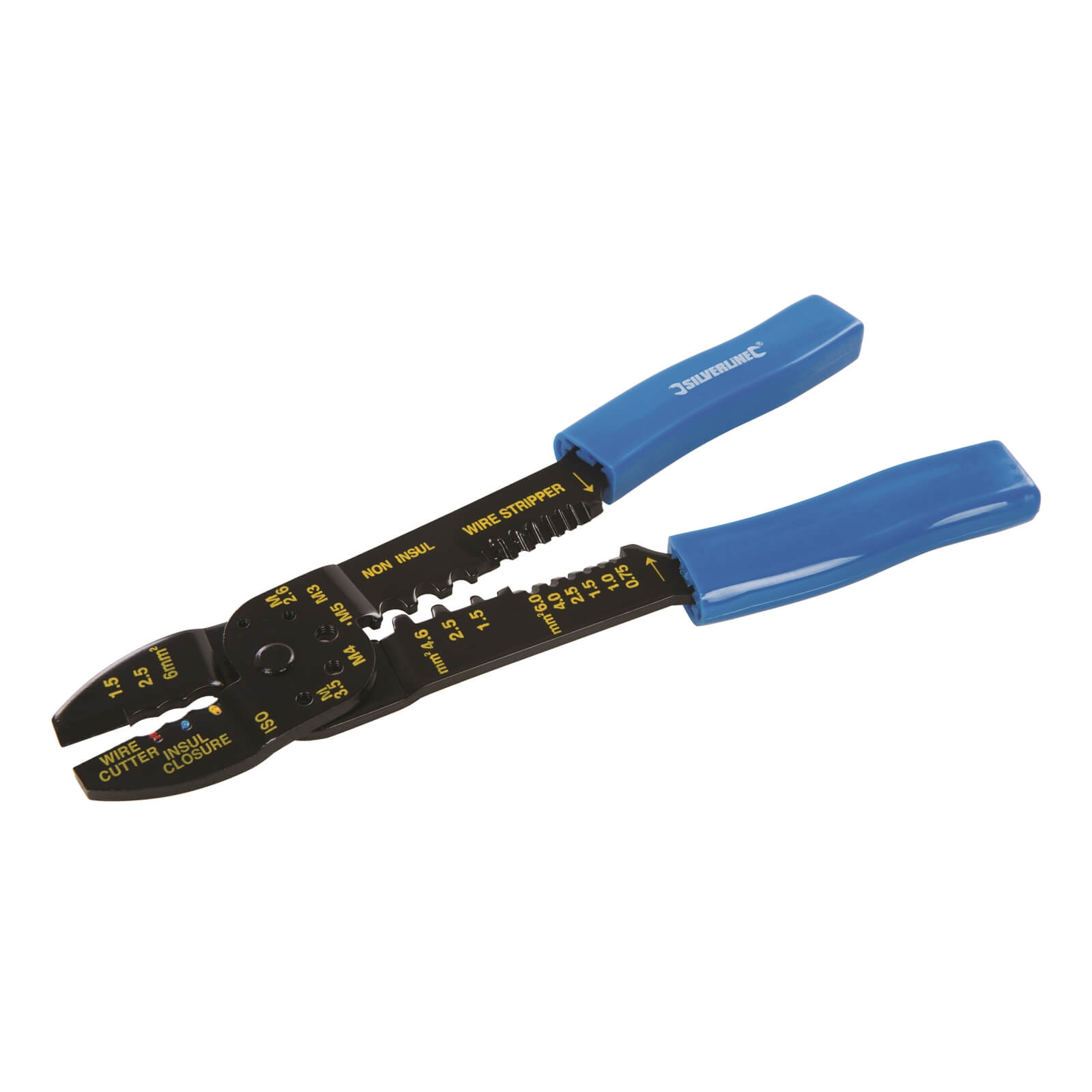 Photo of Silverline Crimping & Stripping Pliers - 230mm