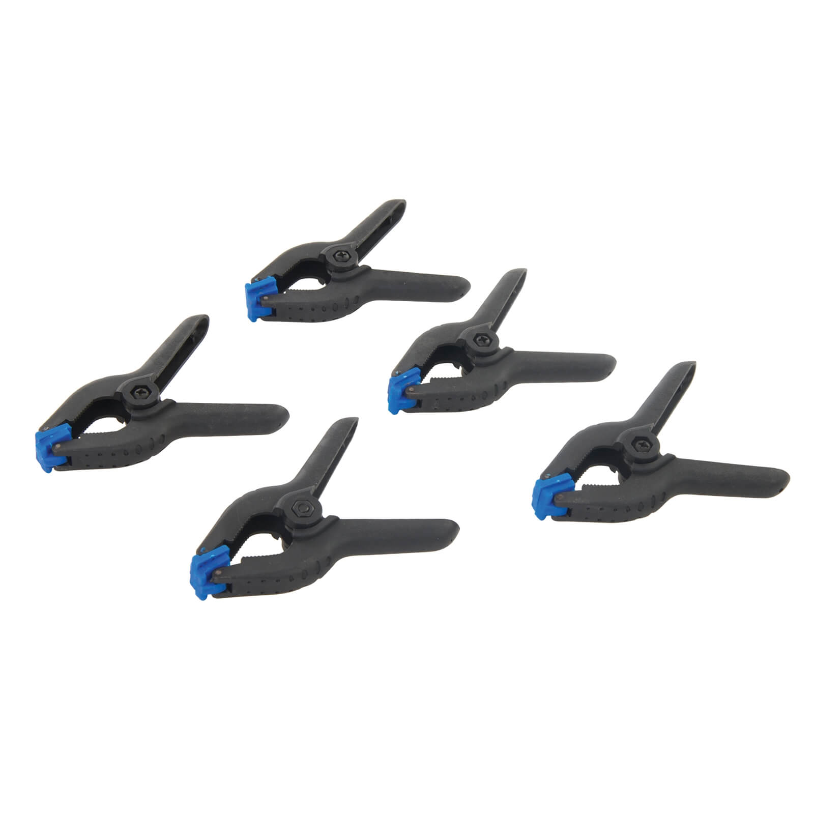 Photo of Silverline Spring Clamps 5pk 100 Mm Jaw