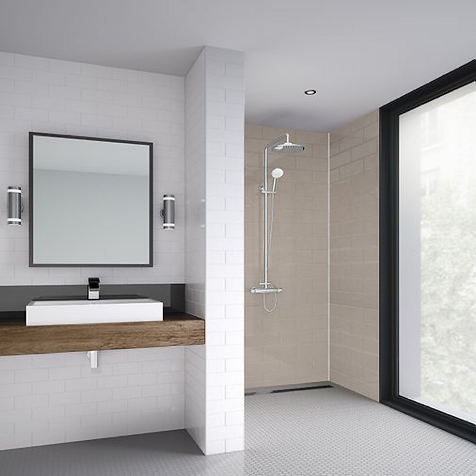 Photo of Wetwall Coffee - 1220mm - Shower Panel - Composite
