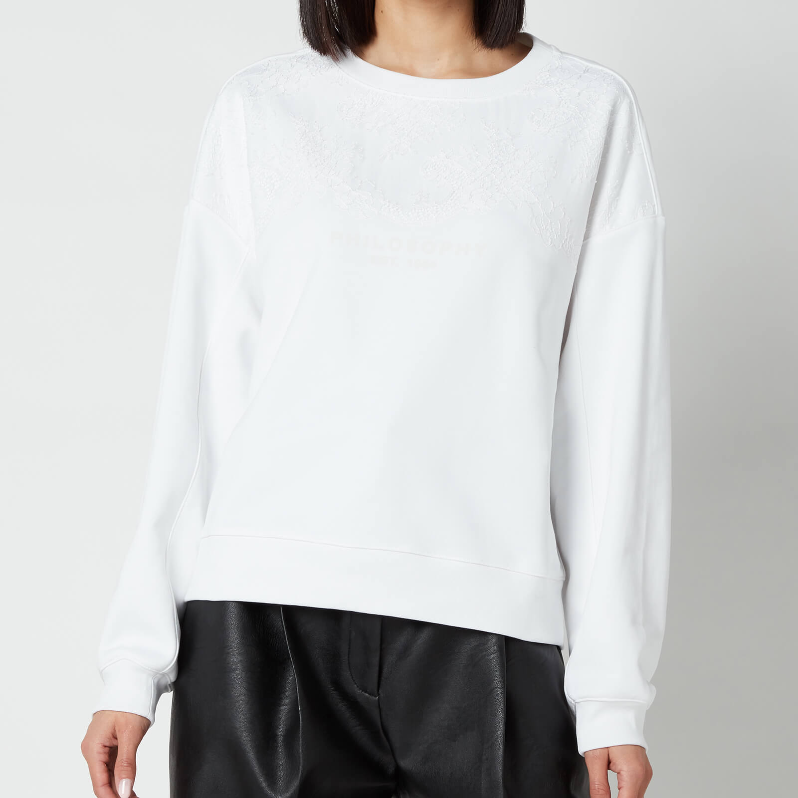 Philosophy di Lorenzo Serafini Women's Logo Sweatshirt - White - M