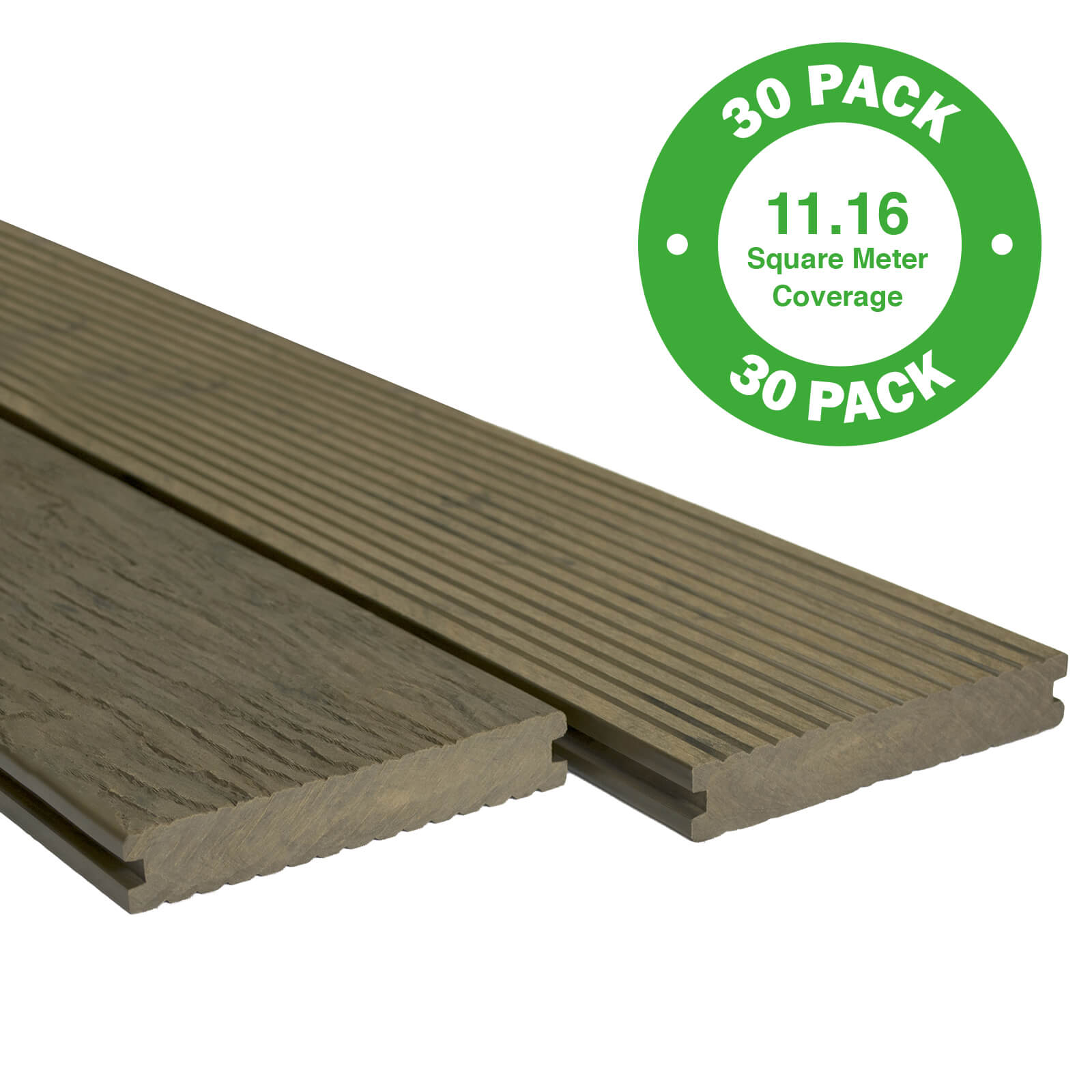 Photo of Heritage Composite Decking 30 Pack Oak - 11.16 M2