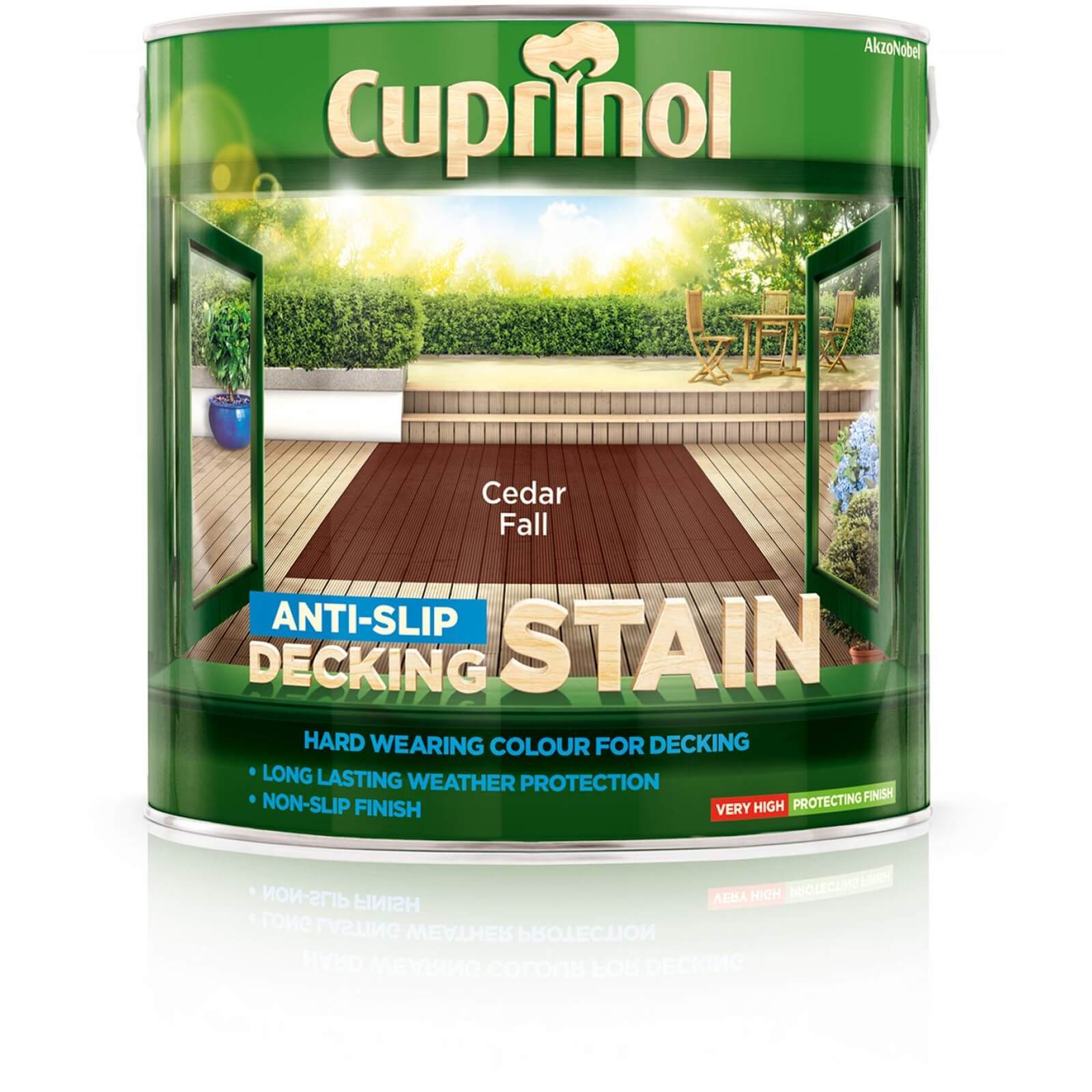 Cuprinol Ultra Tough Deck Stain Cedar Fall - 2.5L