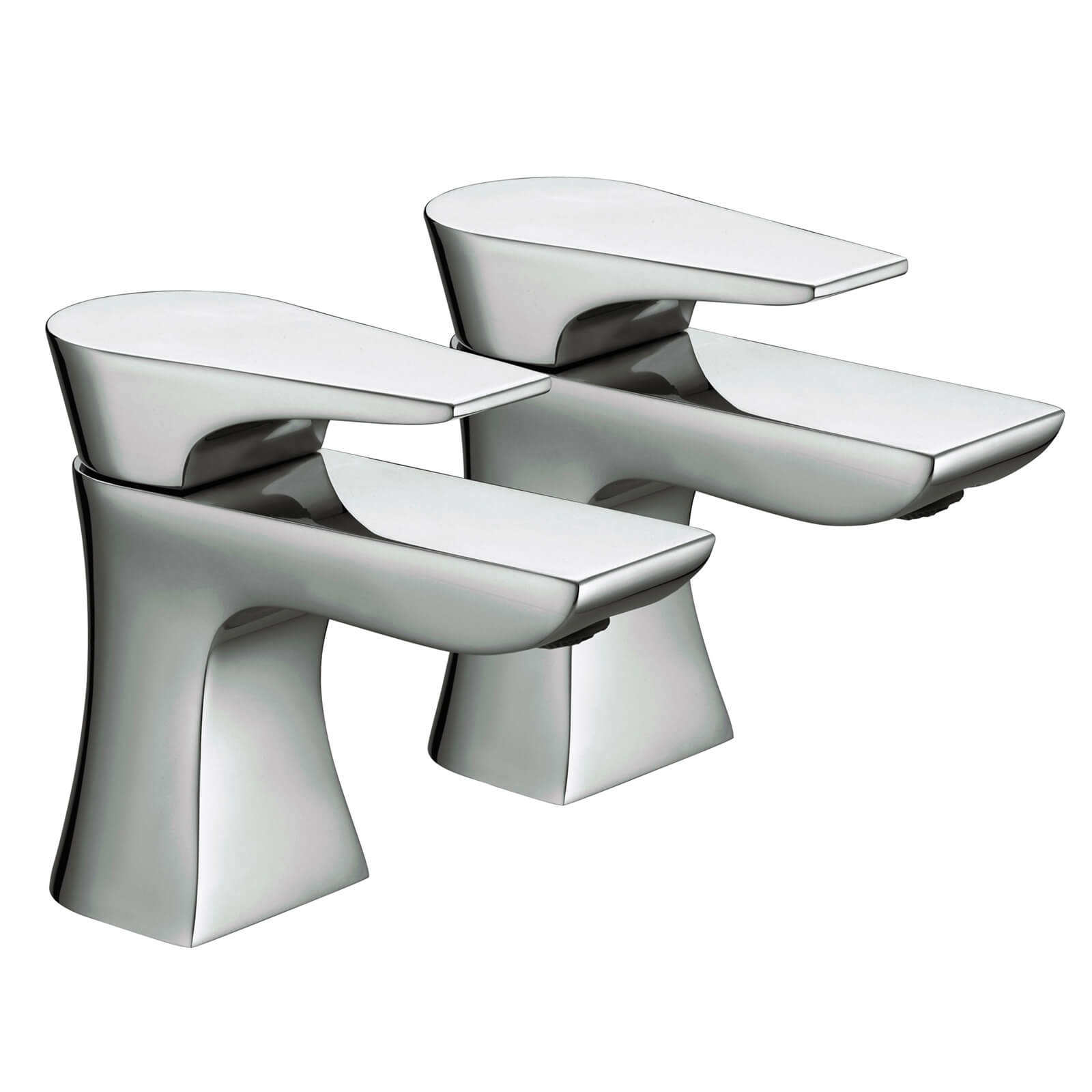 Bristan Hourglass Bath Taps - Chrome