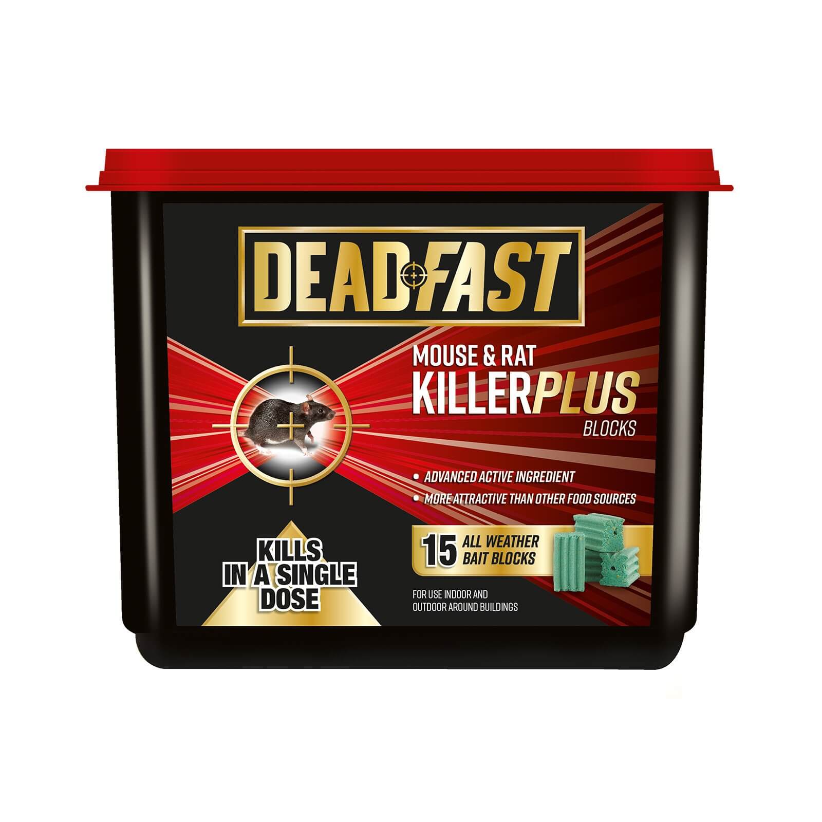 Photo of Deadfast Mouse And Rat Killer Plus 15 Block