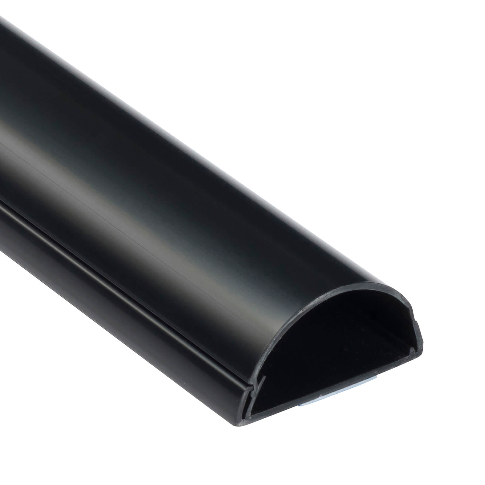 Photo of D-line Maxi Decorative Self-adhesive Cable Trunking - 50mm X 25mm X 1m- Black
