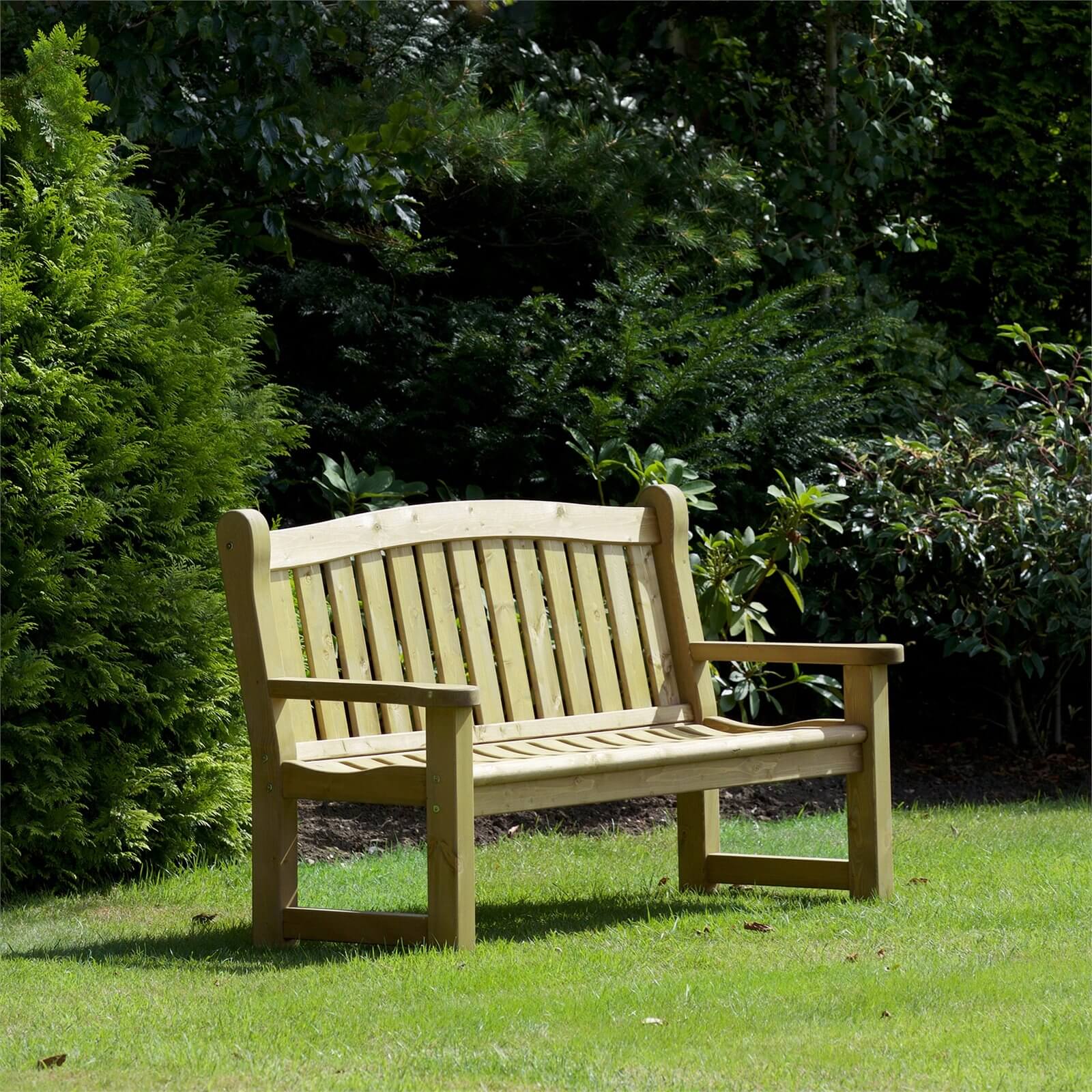 Photo of Anchor Fast Milldale Wooden 3 Seater Bench